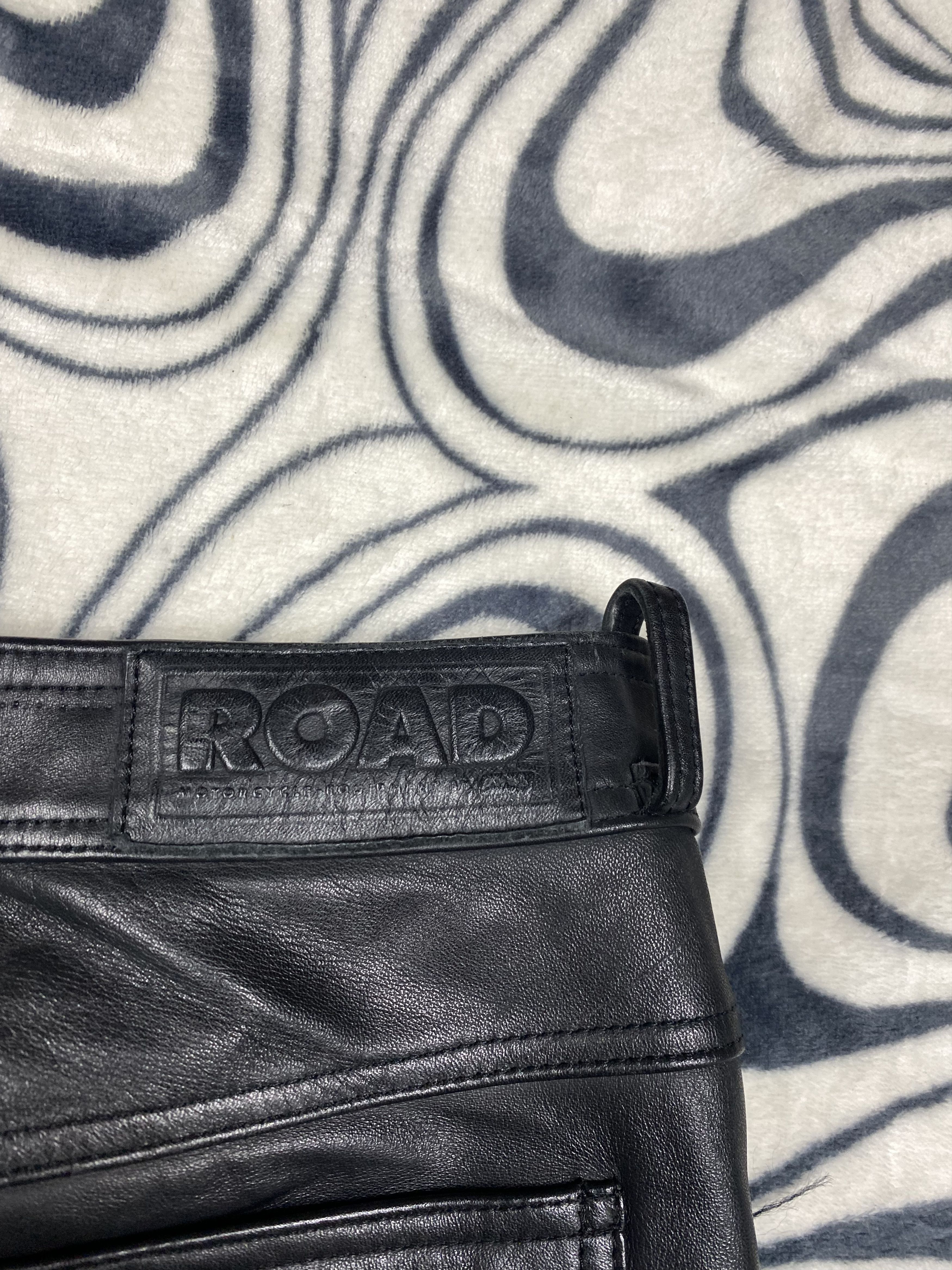 ROAD Genuine Leather Biker Pants