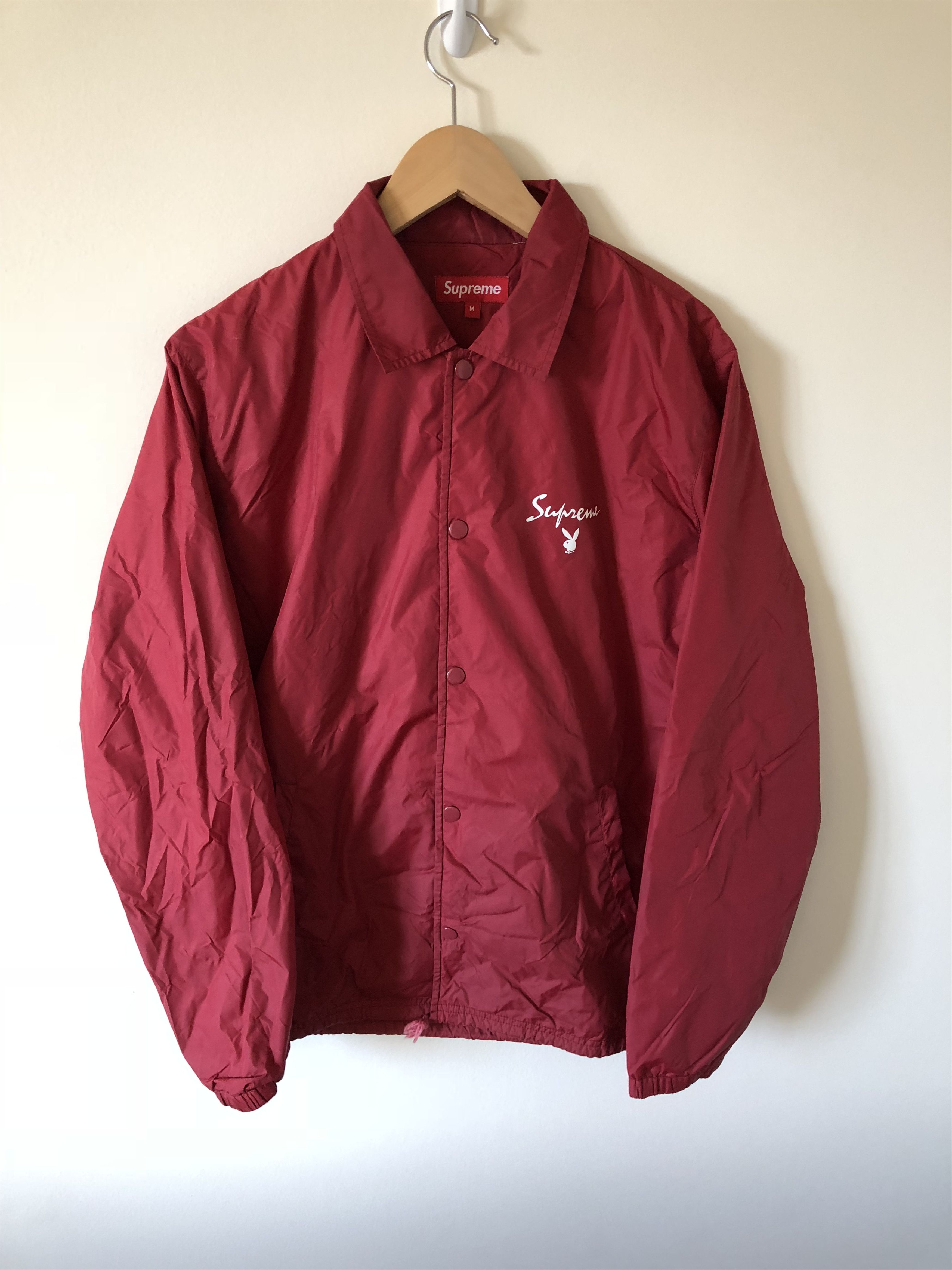Supreme 2011 Playboy Coaches Jacket Grailed