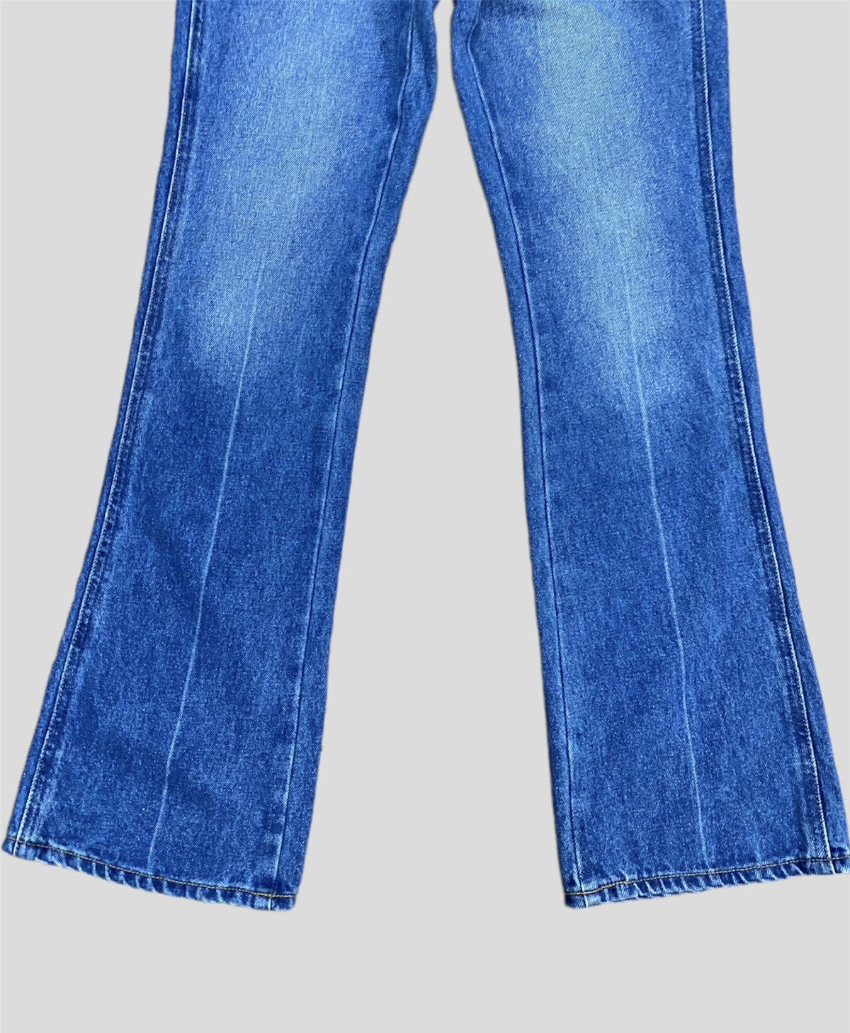 Vintage × Wrangler Vintage WRANGLER Blue Bootcut Flared Denim Jeans Size 24" / US 00 / IT 34 - 4 Thumbnail