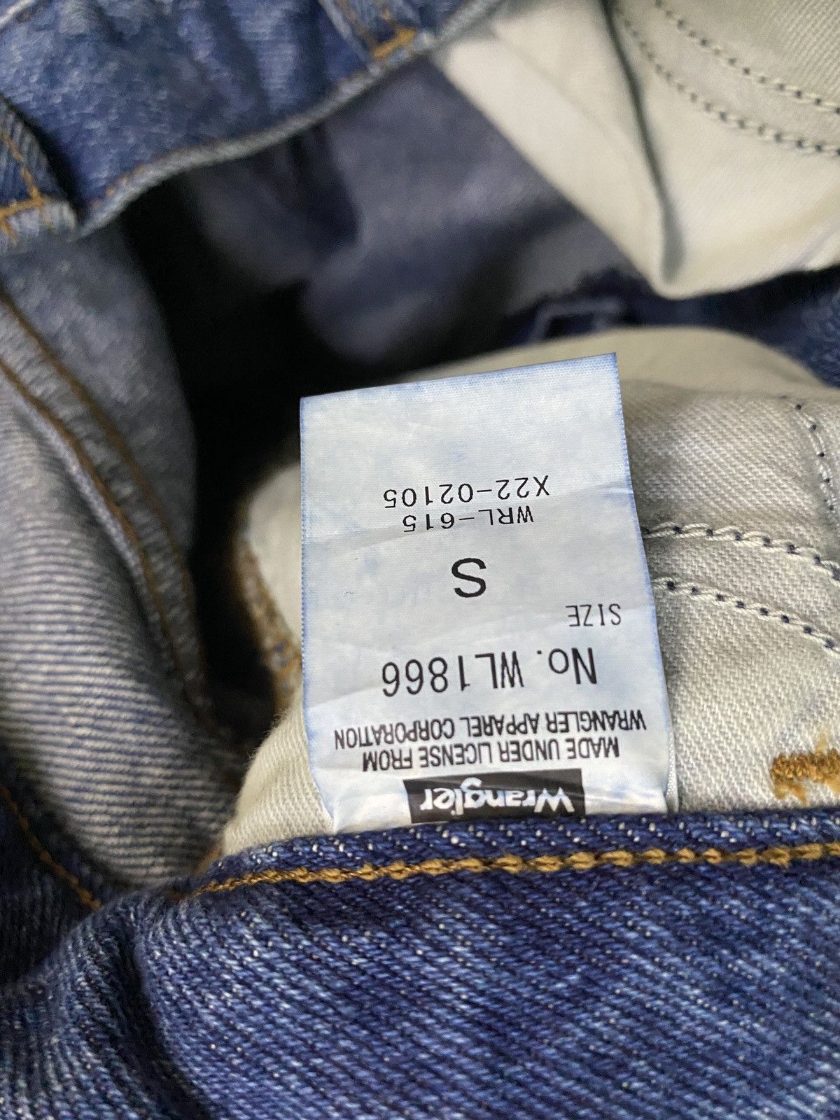 Vintage × Wrangler Vintage WRANGLER Blue Bootcut Flared Denim Jeans Size 24" / US 00 / IT 34 - 10 Thumbnail