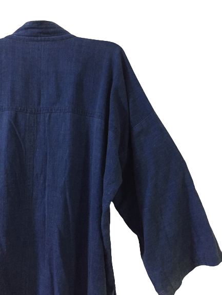Japanese Brand Vintage Japanese Traditional Denim Kimono Size US L / EU 52-54 / 3 - 8 Thumbnail