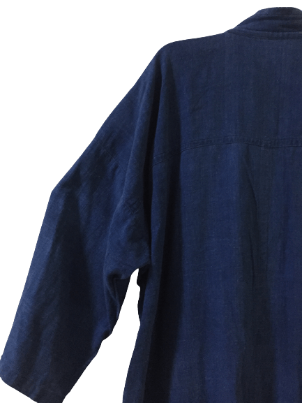 Japanese Brand Vintage Japanese Traditional Denim Kimono Size US L / EU 52-54 / 3 - 9 Thumbnail