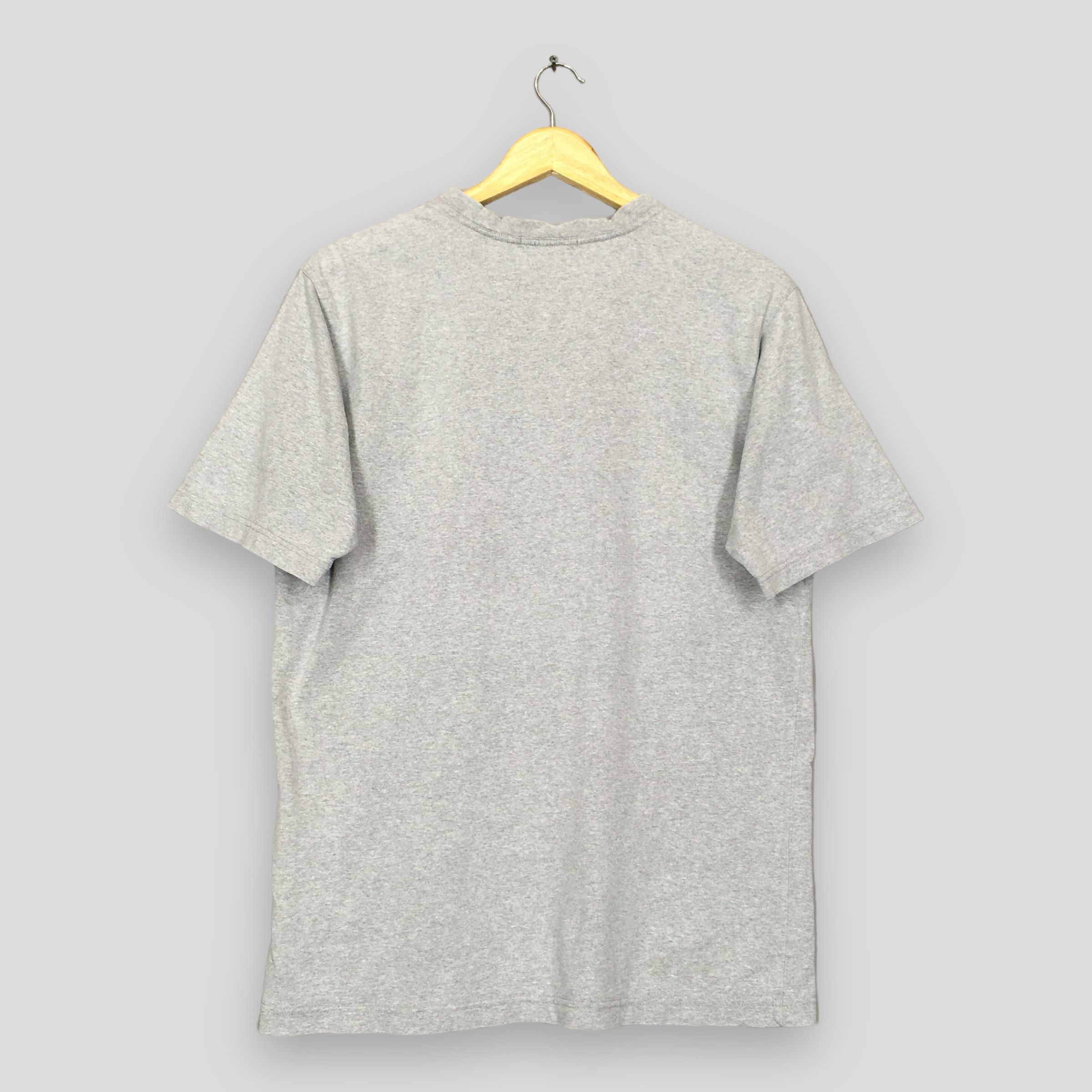 Vintage Vintage 90's YSL Yves Saint Laurent Gray T shirt Medium Size US M / EU 48-50 / 2 - 7 Thumbnail