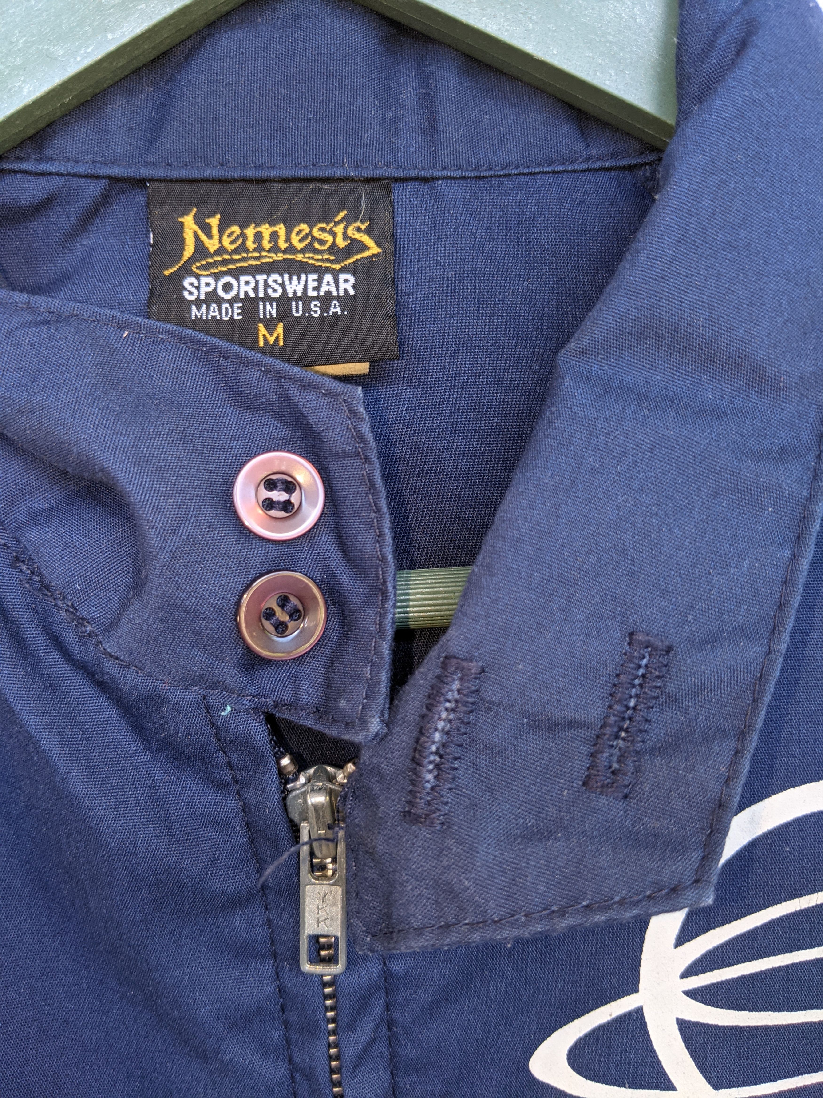 Other Vintage 70s Nemesis Sportwear TAP Uniform Zip Jacket Size US M / EU 48-50 / 2 - 4 Thumbnail