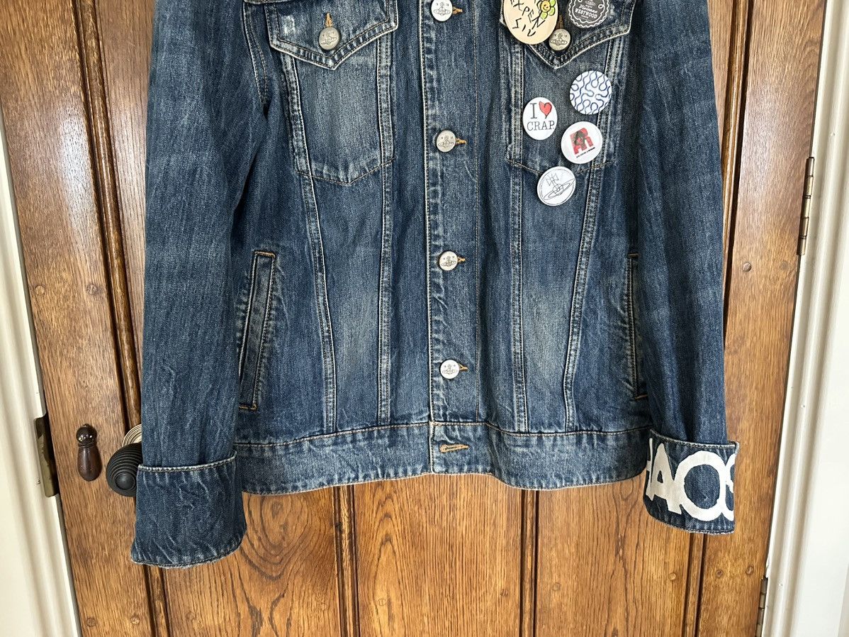 Vivienne Westwood Vivienne Westwood Anglomania Worlds end denim jacket Chaos Size US M / EU 48-50 / 2 - 11 Thumbnail