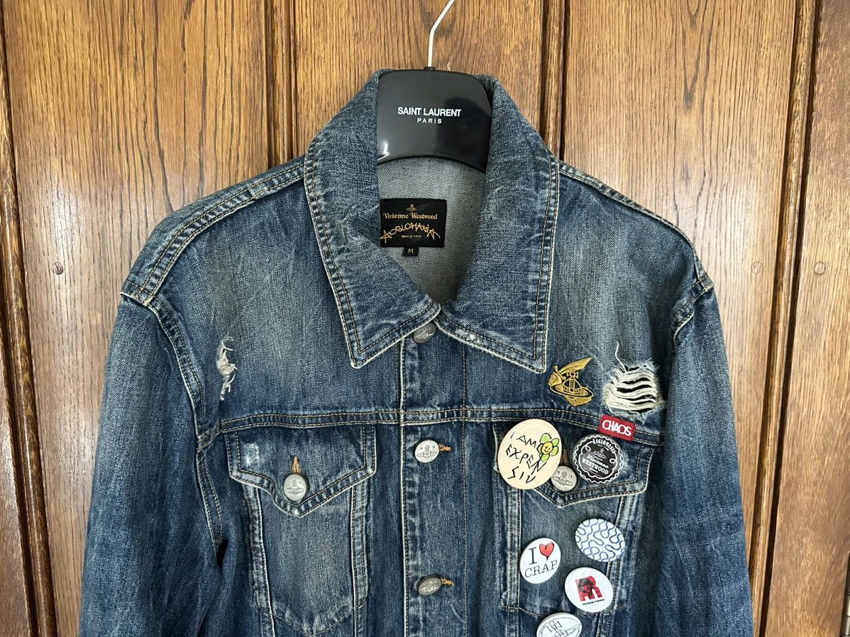 Vivienne Westwood Vivienne Westwood Anglomania Worlds end denim jacket Chaos Size US M / EU 48-50 / 2 - 10 Thumbnail