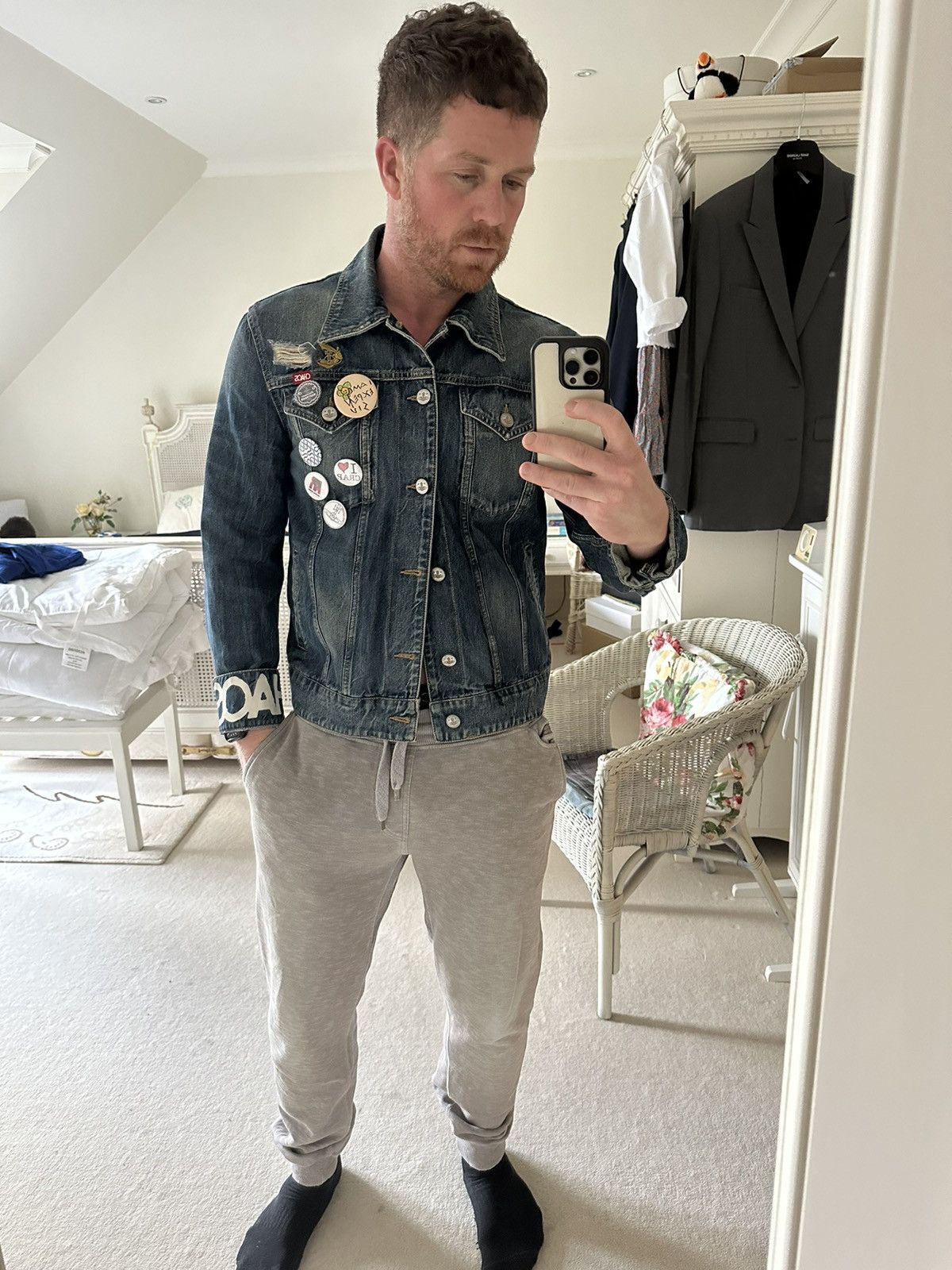 Vivienne Westwood Vivienne Westwood Anglomania Worlds end denim jacket Chaos Size US M / EU 48-50 / 2 - 3 Thumbnail