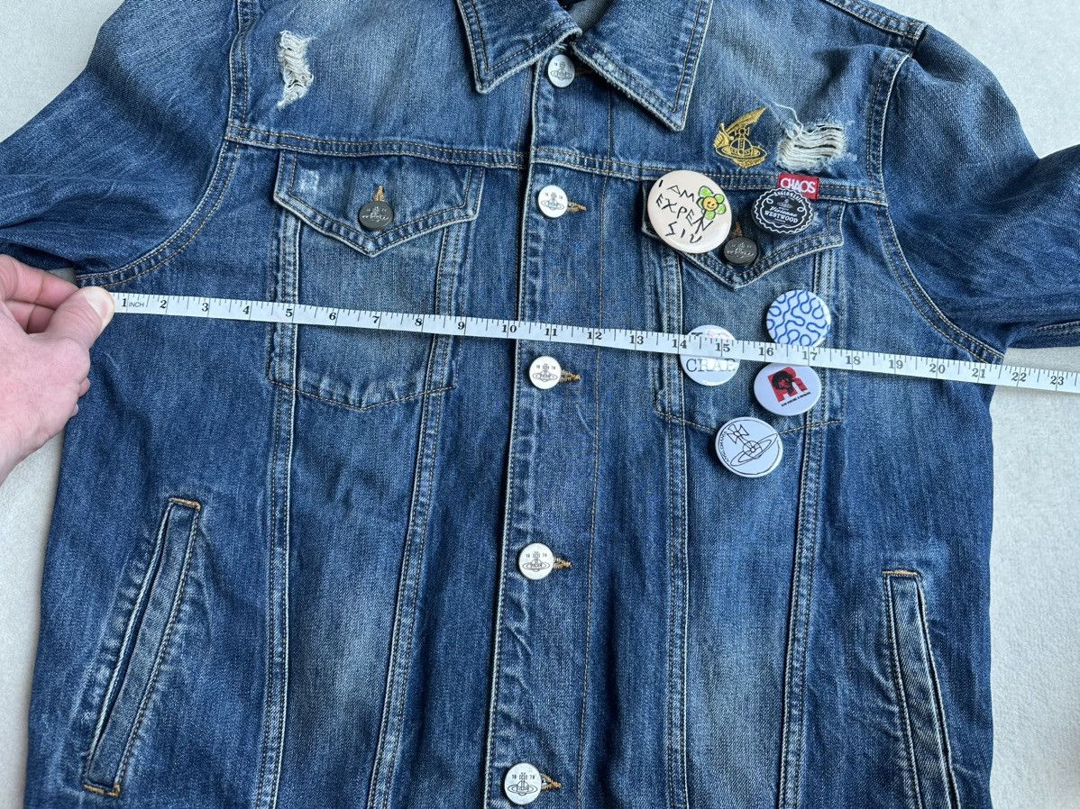 Vivienne Westwood Vivienne Westwood Anglomania Worlds end denim jacket Chaos Size US M / EU 48-50 / 2 - 6 Thumbnail