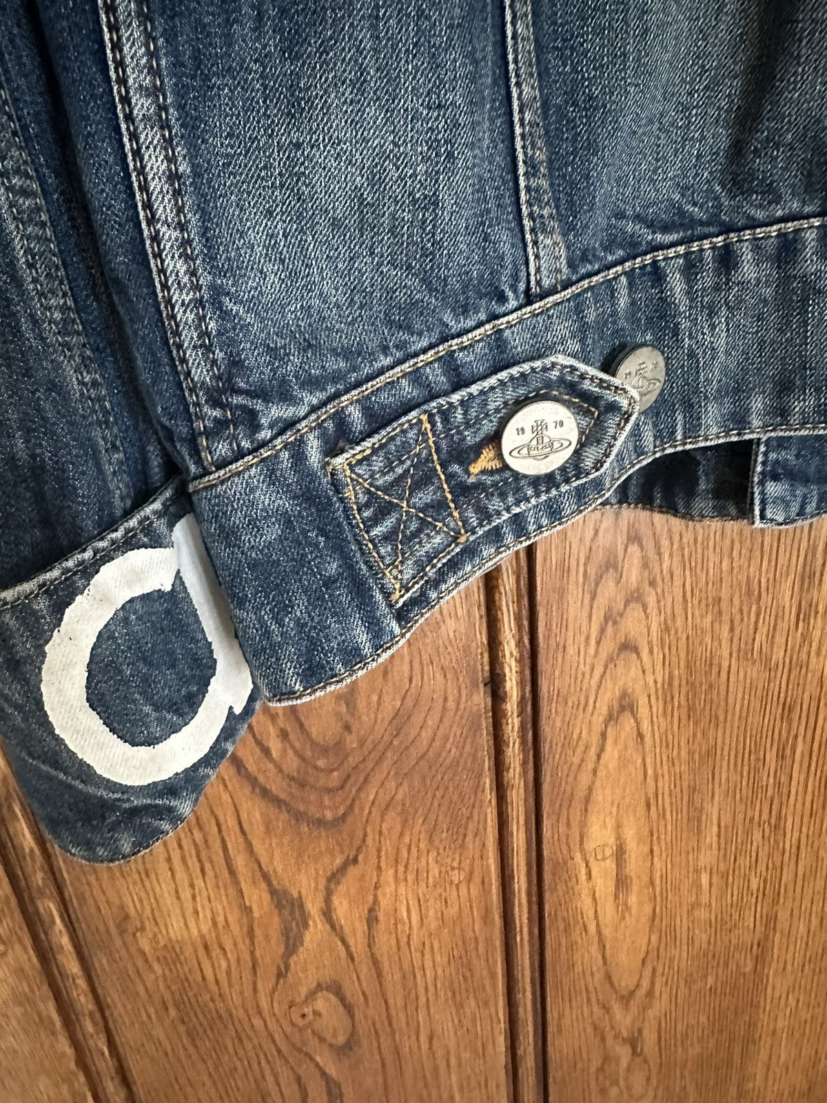 Vivienne Westwood Vivienne Westwood Anglomania Worlds end denim jacket Chaos Size US M / EU 48-50 / 2 - 17 Thumbnail