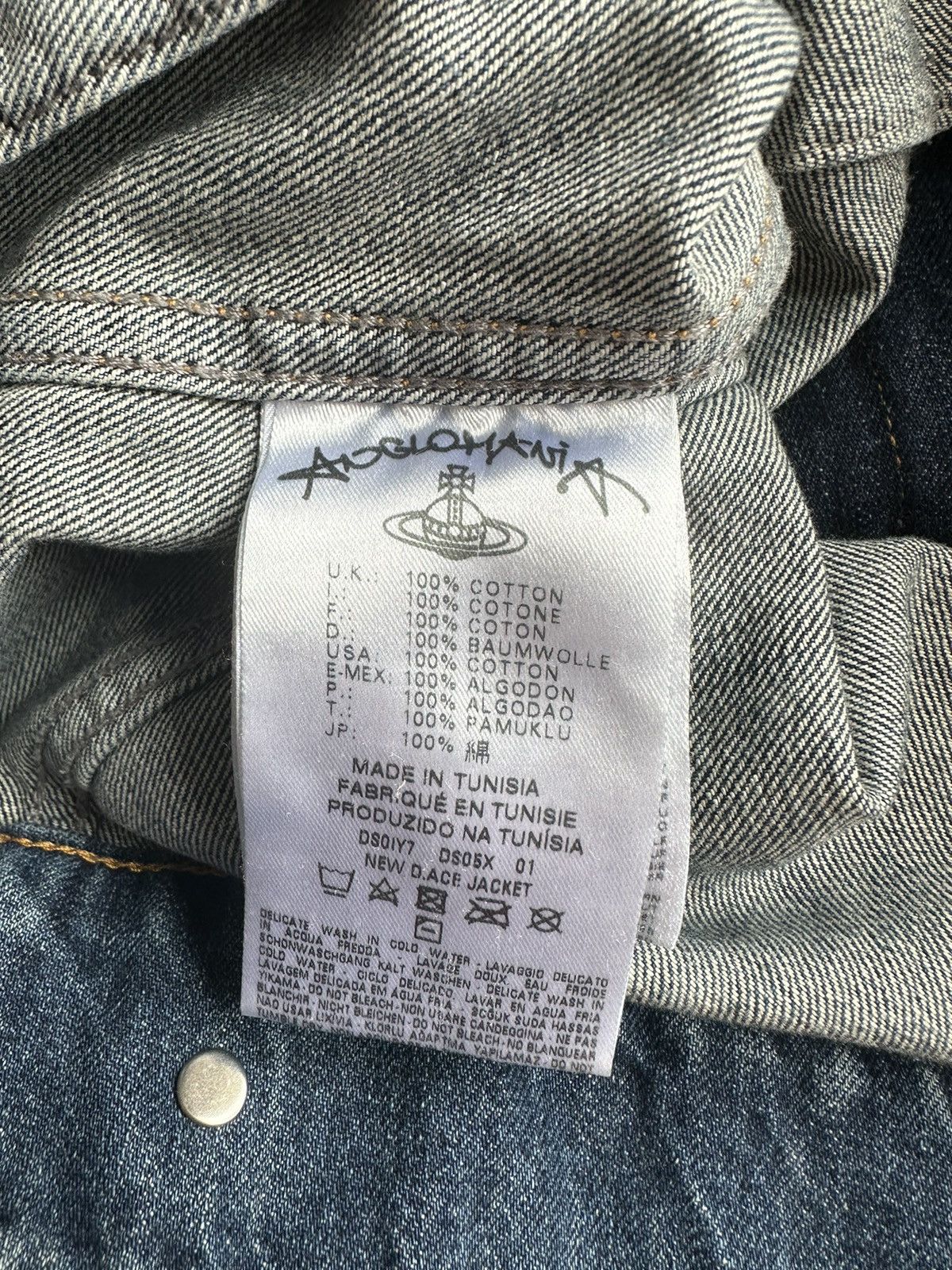 Vivienne Westwood Vivienne Westwood Anglomania Worlds end denim jacket Chaos Size US M / EU 48-50 / 2 - 23 Thumbnail