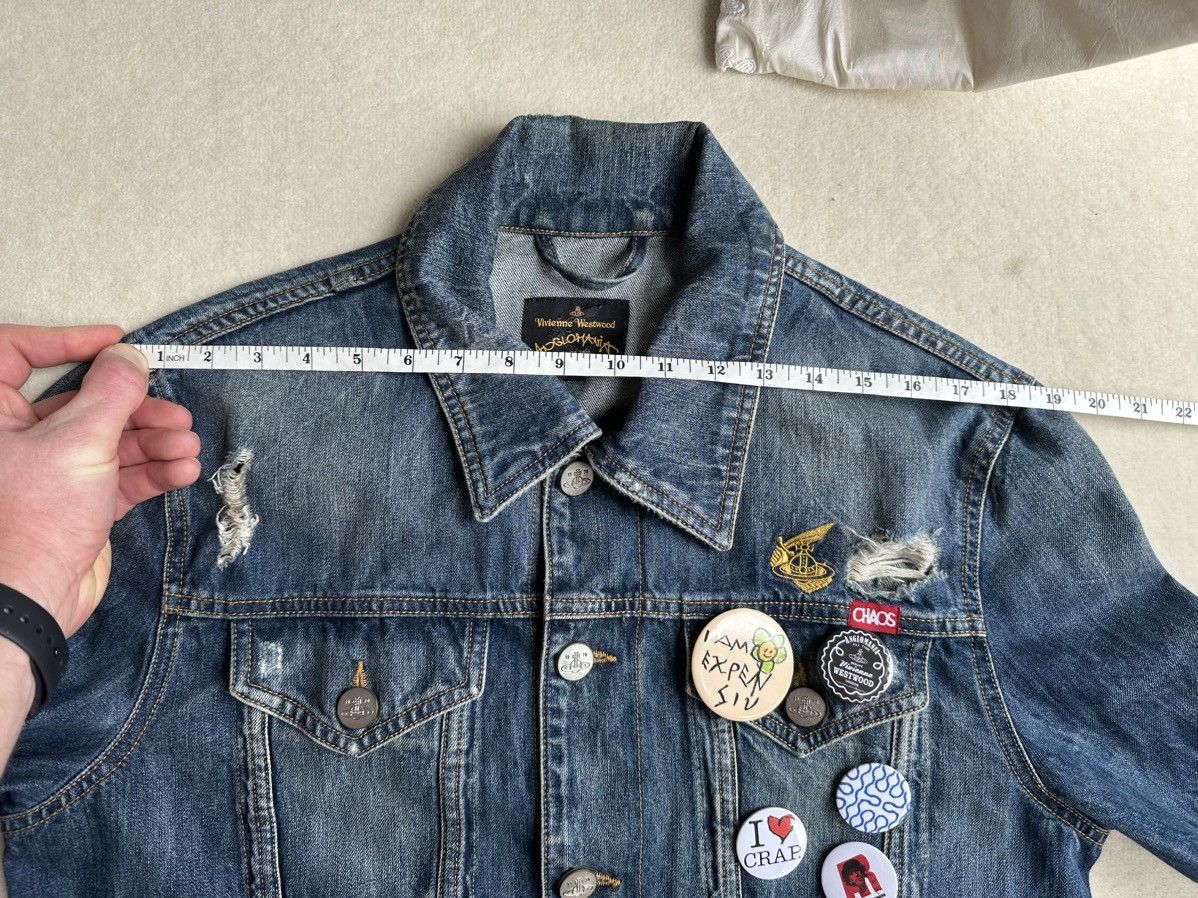 Vivienne Westwood Vivienne Westwood Anglomania Worlds end denim jacket Chaos Size US M / EU 48-50 / 2 - 7 Thumbnail