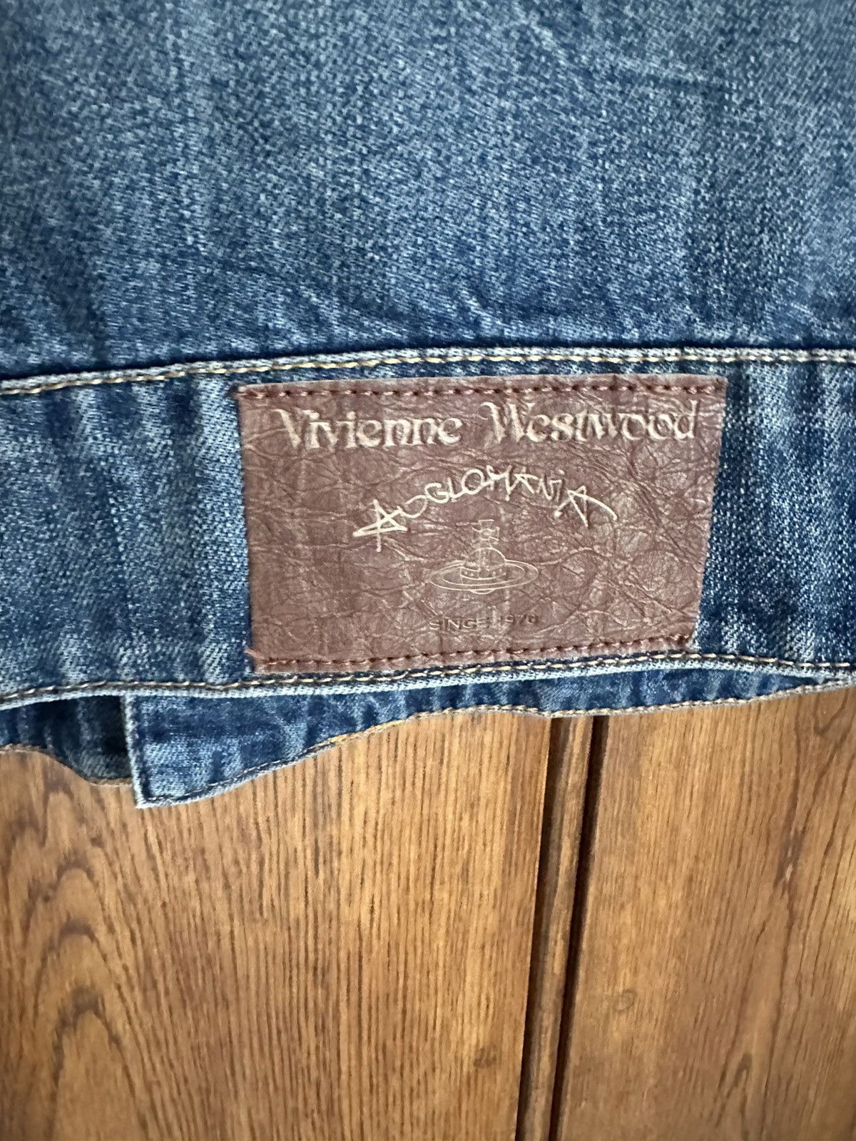 Vivienne Westwood Vivienne Westwood Anglomania Worlds end denim jacket Chaos Size US M / EU 48-50 / 2 - 16 Thumbnail