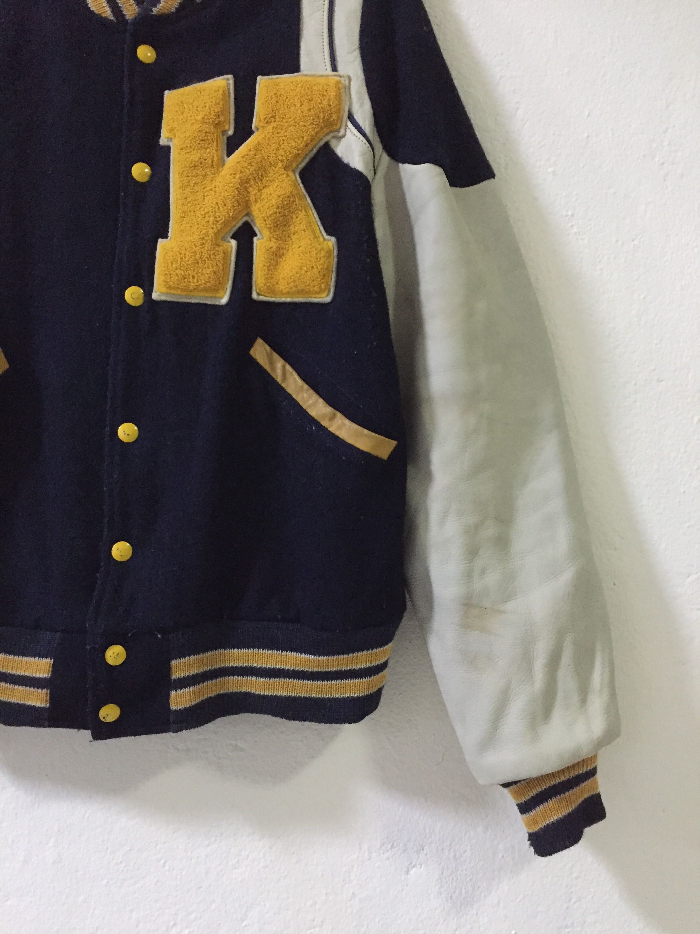 Japanese Brand Vintage Baseball Varsity Jacket Size US M / EU 48-50 / 2 - 2 Thumbnail