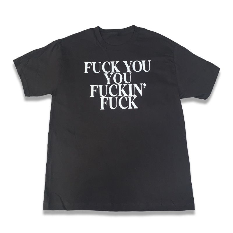 Vintage Fuck you Vintage Y2K style quote T-shirt Size US S / EU 44-46 / 1 - 2 Thumbnail