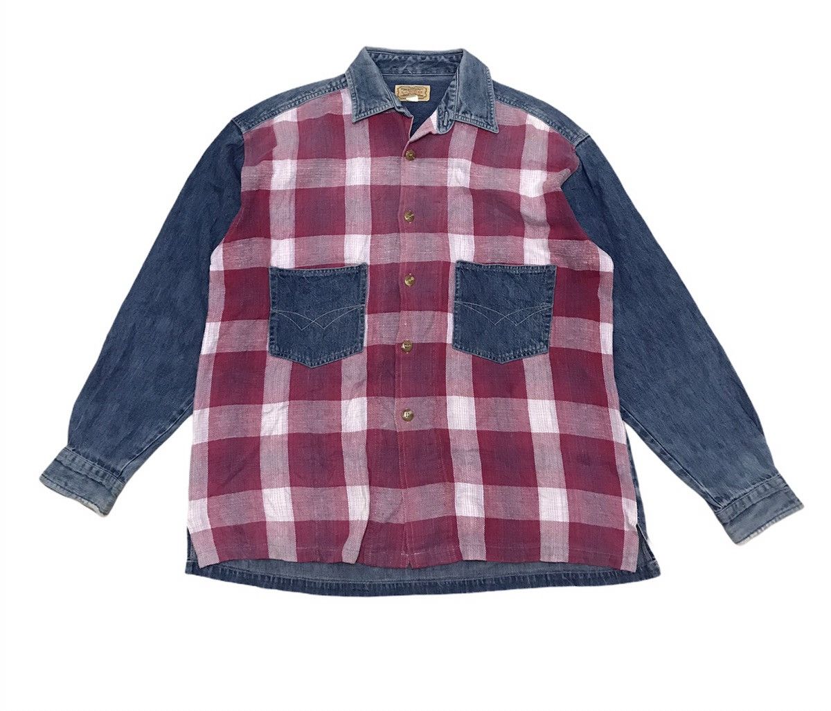 Japanese Brand Vintage LA Times Western Style Shirts Size US L / EU 52-54 / 3 - 1 Thumbnail