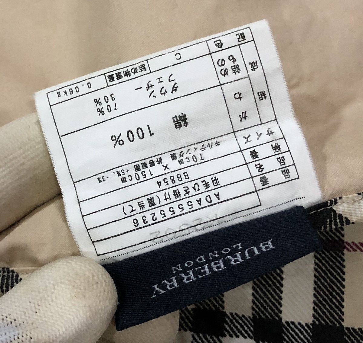 Burberry Burberry Packable Goose Feather Mini Blanket Size ONE SIZE - 10 Thumbnail