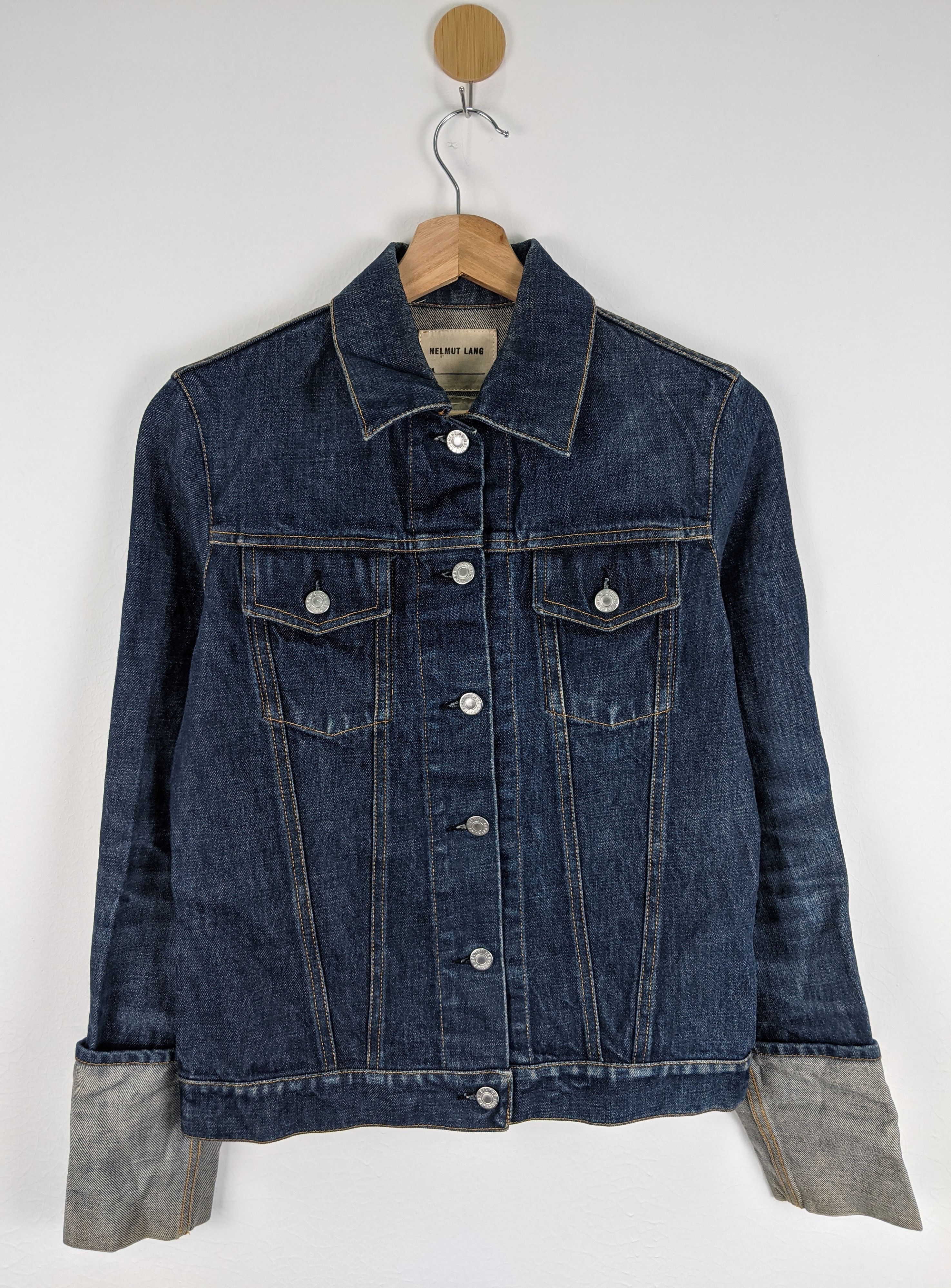 Helmut Lang Helmut Lang Classic Raw Denim Jacket | Grailed