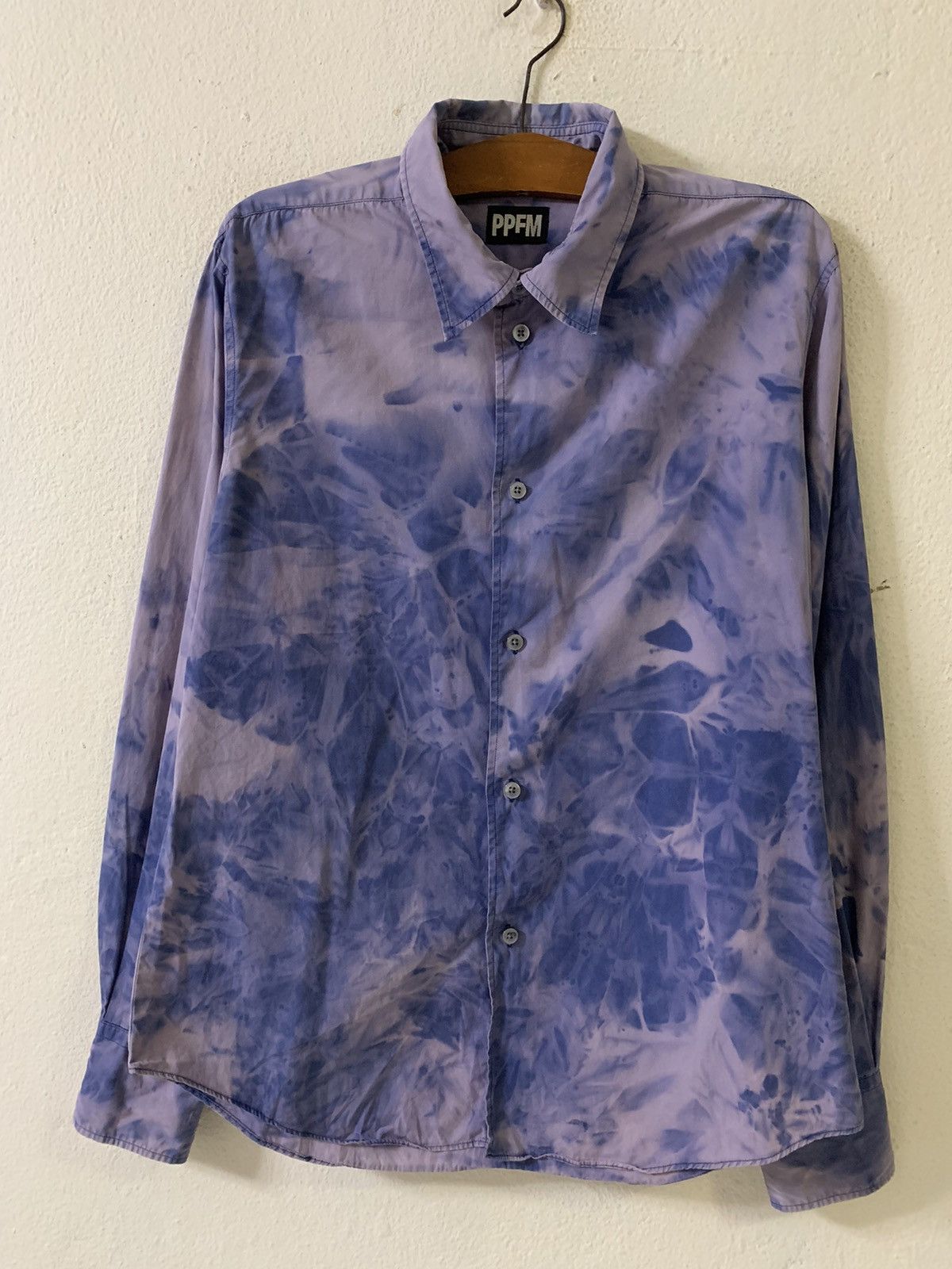 PPFM PPFM Acid Wash Tie Dye Shirt #cw21 Size US M / EU 48-50 / 2 - 1 Thumbnail