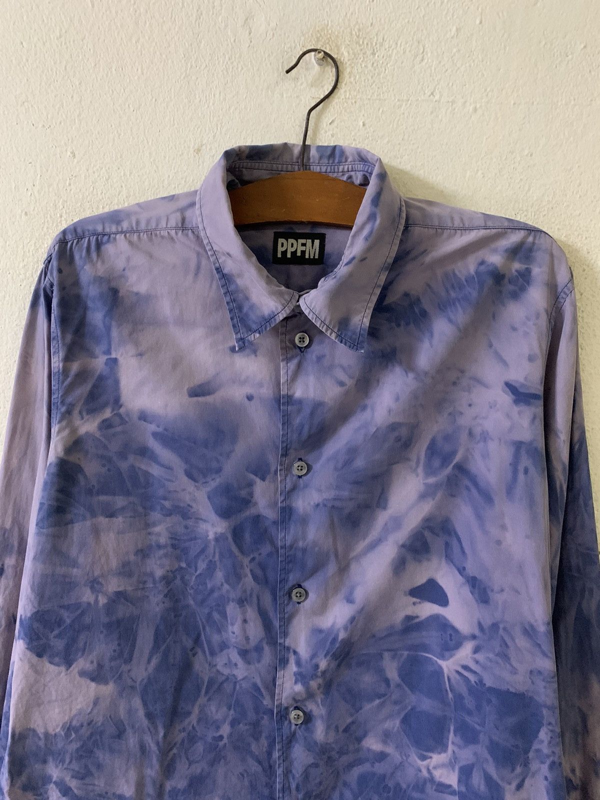 PPFM PPFM Acid Wash Tie Dye Shirt #cw21 Size US M / EU 48-50 / 2 - 4 Thumbnail