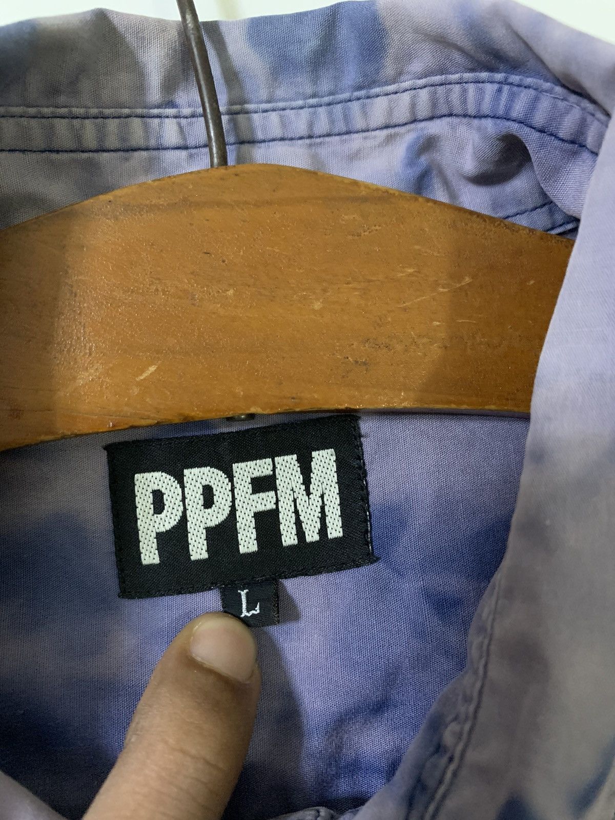 PPFM PPFM Acid Wash Tie Dye Shirt #cw21 Size US M / EU 48-50 / 2 - 5 Thumbnail