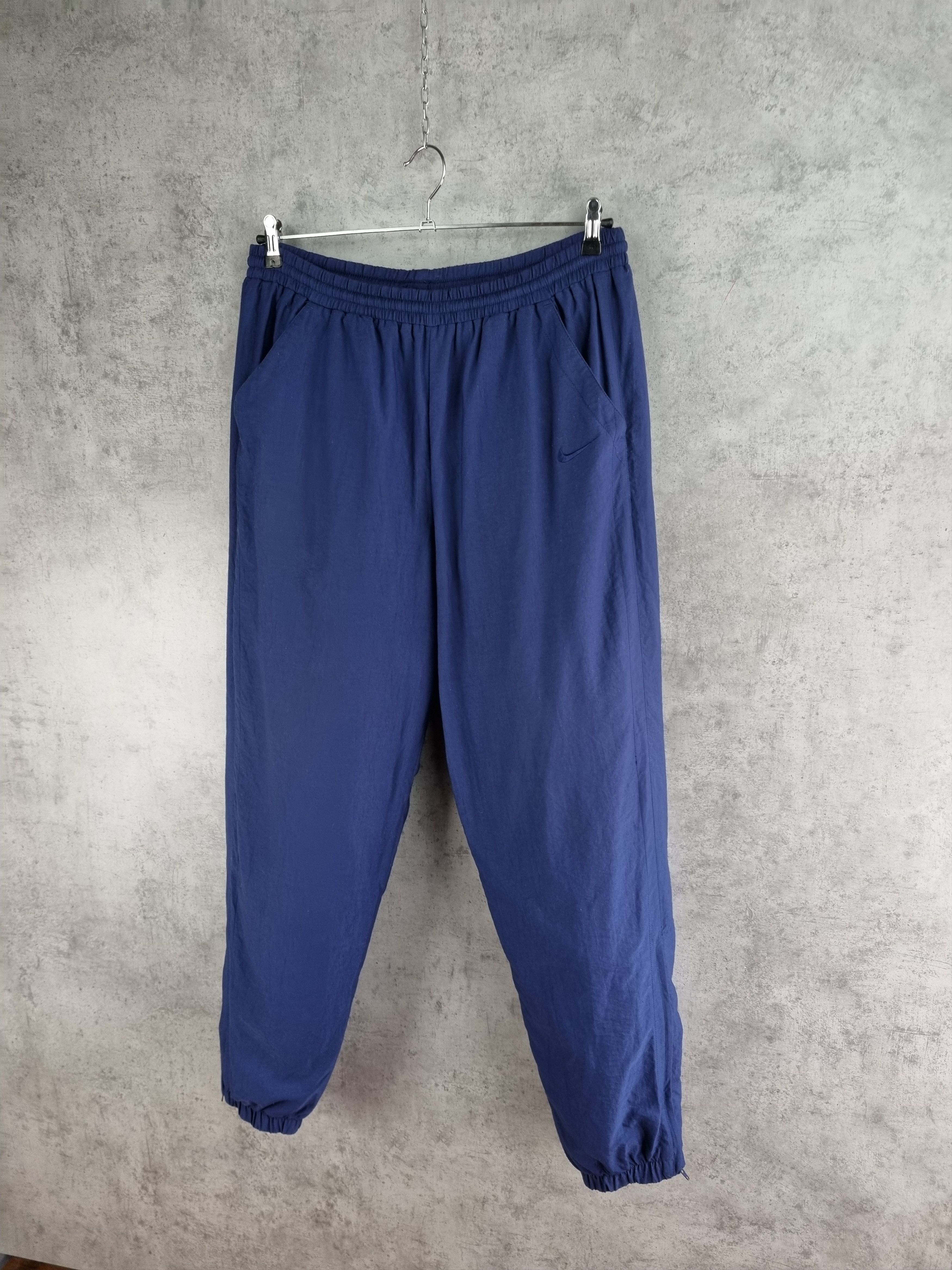 Nike × Vintage 90s Baggy Fit Nike Nylon Vintage Sweatpant Travis Scott Size US 32 / EU 48 - 3 Thumbnail