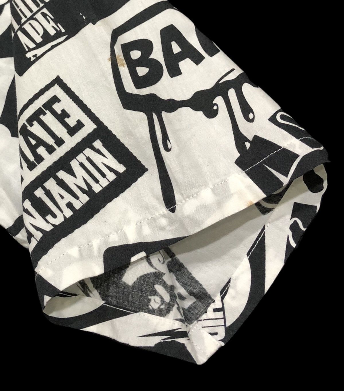Bape A Bathing Ape Dr Zaius Button Up S/S Shirt Size US S / EU 44-46 / 1 - 15 Thumbnail