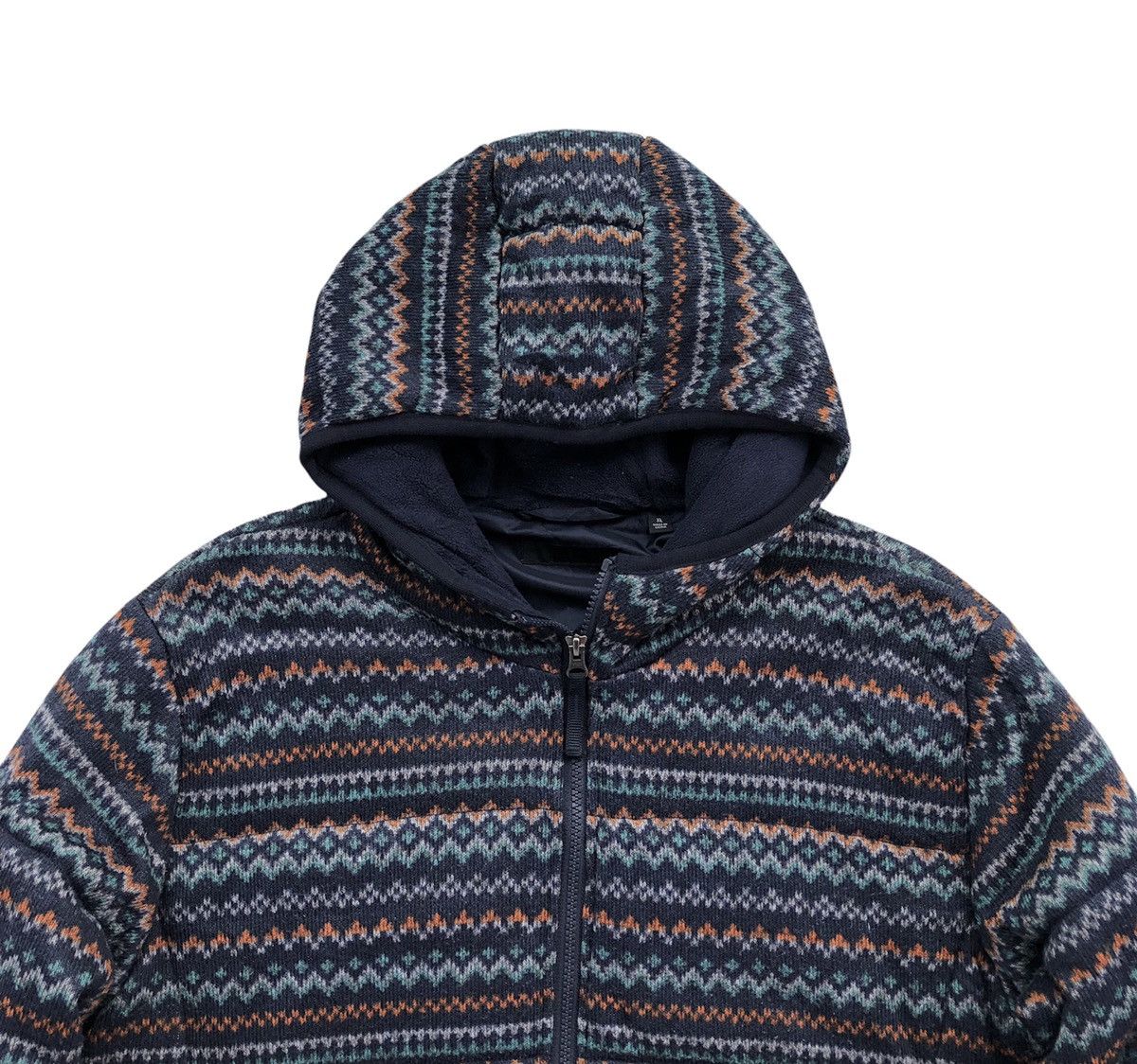Uniqlo Uniqlo Knit Navajo Tribal Fleece Hooded Parka Jacket Size US M / EU 48-50 / 2 - 4 Thumbnail