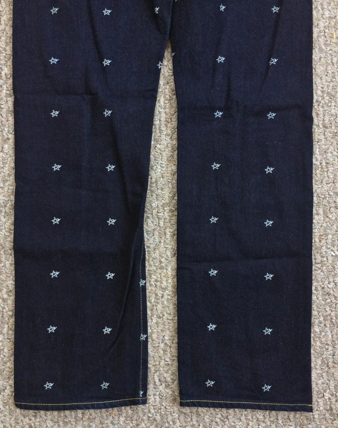 Bape Bape Embroidered Bapesta Stars Denim Size US 32 / EU 48 - 4 Thumbnail