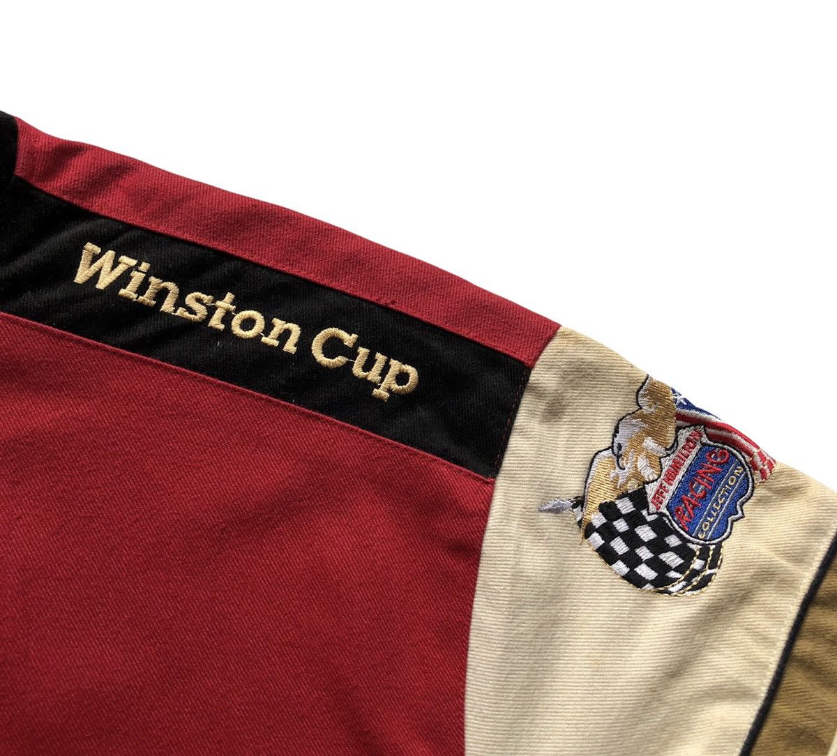 Jeff Hamilton Vintage Nascar Winston Cup Jeff Hamilton Varsity Jacket Size US XL / EU 56 / 4 - 9 Thumbnail