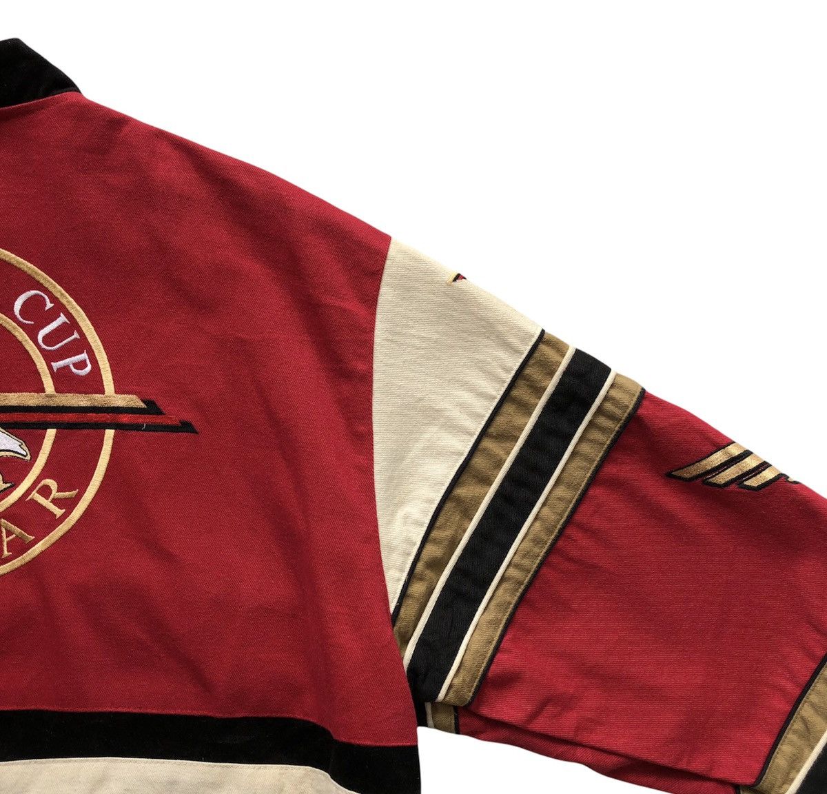 Jeff Hamilton Vintage Nascar Winston Cup Jeff Hamilton Varsity Jacket Size US XL / EU 56 / 4 - 18 Thumbnail