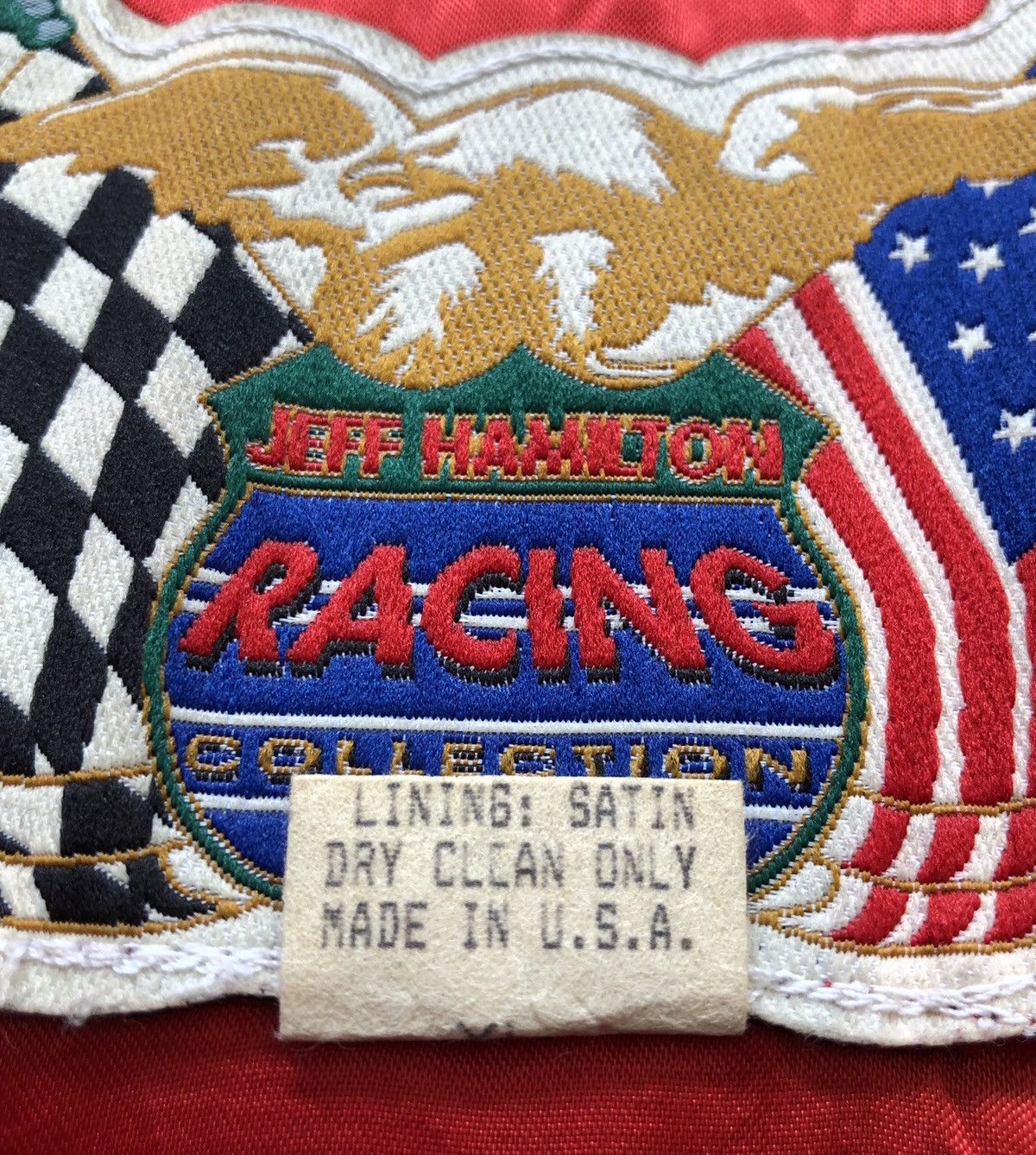 Jeff Hamilton Vintage Nascar Winston Cup Jeff Hamilton Varsity Jacket Size US XL / EU 56 / 4 - 17 Thumbnail