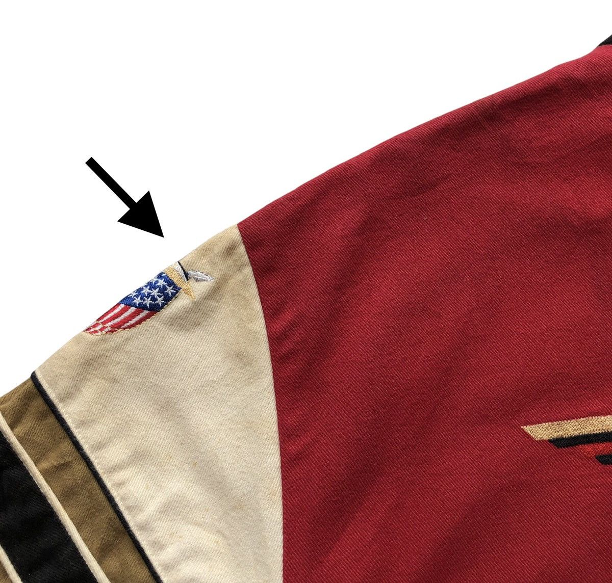 Jeff Hamilton Vintage Nascar Winston Cup Jeff Hamilton Varsity Jacket Size US XL / EU 56 / 4 - 19 Thumbnail