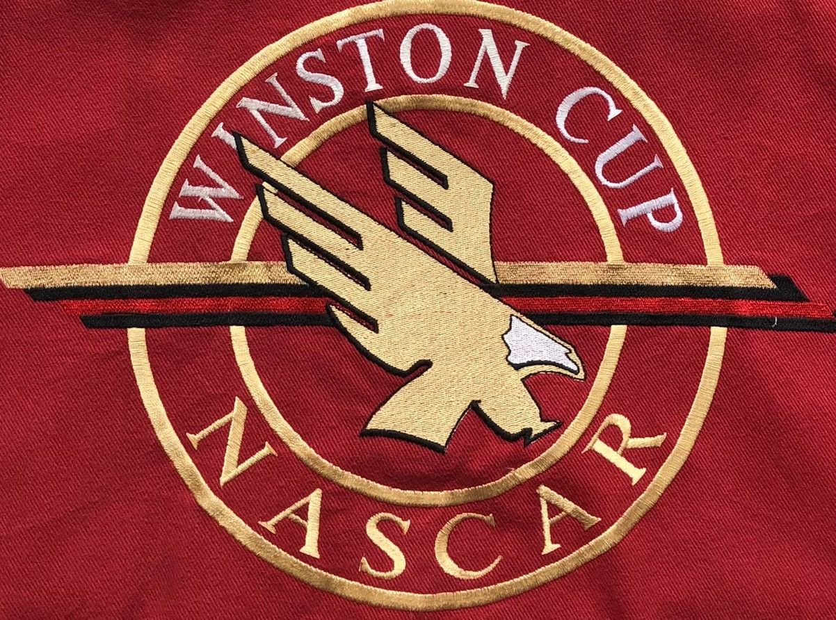 Jeff Hamilton Vintage Nascar Winston Cup Jeff Hamilton Varsity Jacket Size US XL / EU 56 / 4 - 13 Thumbnail