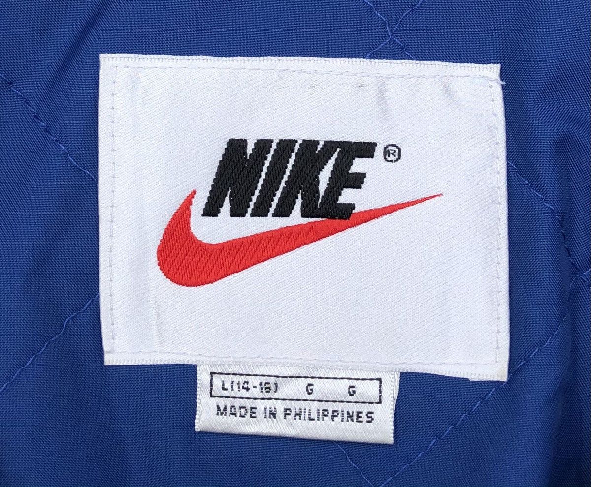 Nike 🔥Vintage 90s Nike swoosh big logo two tones light jackets Size US M / EU 48-50 / 2 - 14 Thumbnail