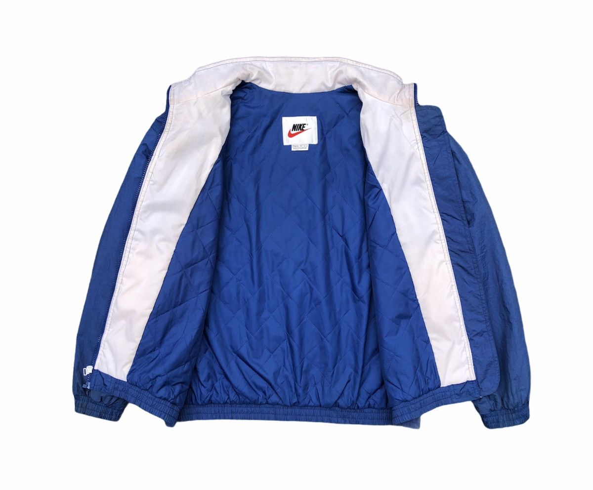 Nike 🔥Vintage 90s Nike swoosh big logo two tones light jackets Size US M / EU 48-50 / 2 - 10 Thumbnail