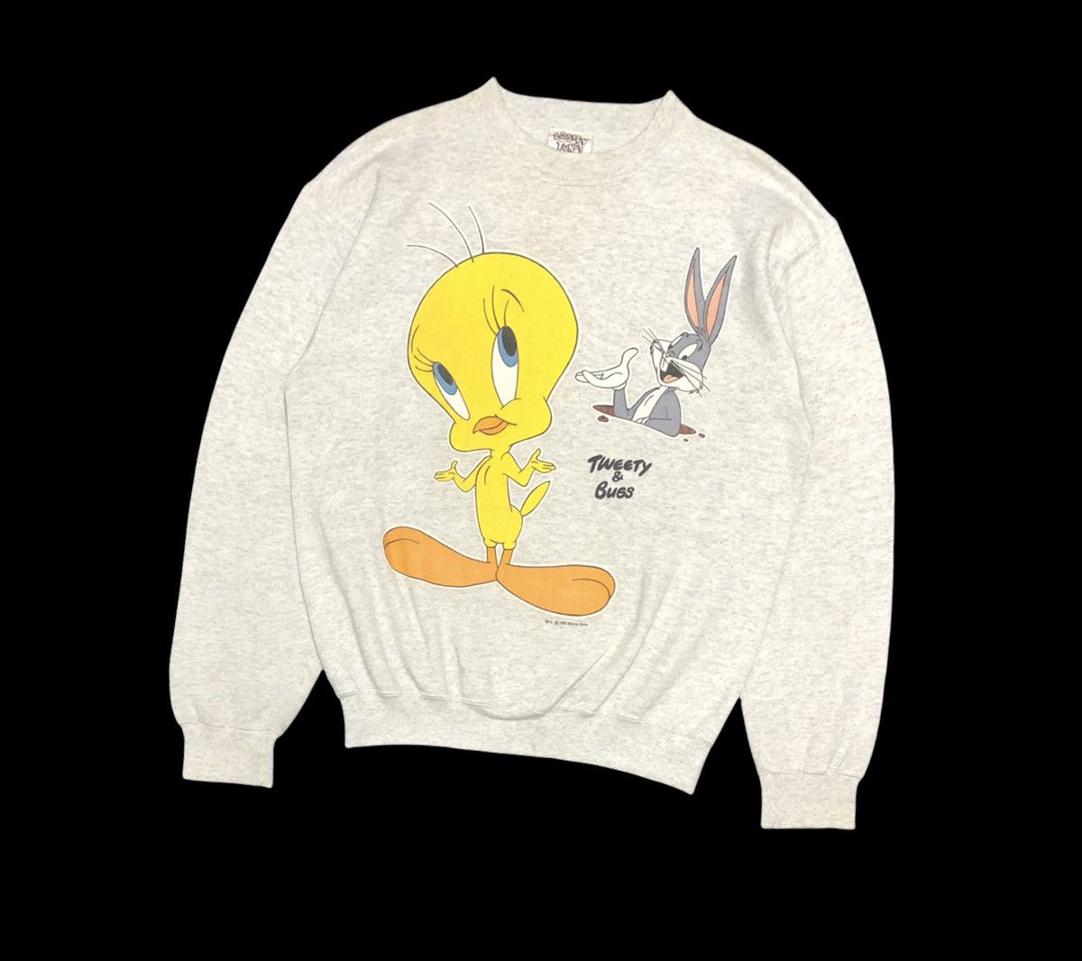 Cartoon Network Vtg 94s Tweety Bird and Bugs Sweatshirt Warner Bros Studio Size US M / EU 48-50 / 2 - 2 Thumbnail