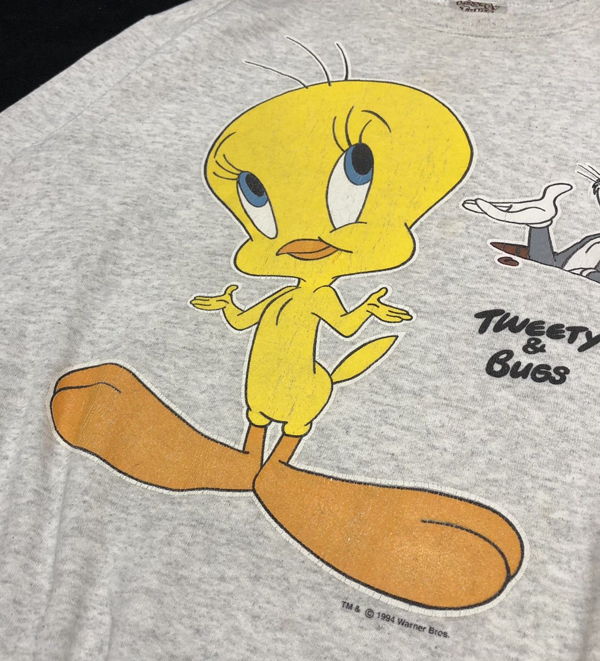 Cartoon Network Vtg 94s Tweety Bird and Bugs Sweatshirt Warner Bros Studio Size US M / EU 48-50 / 2 - 3 Thumbnail