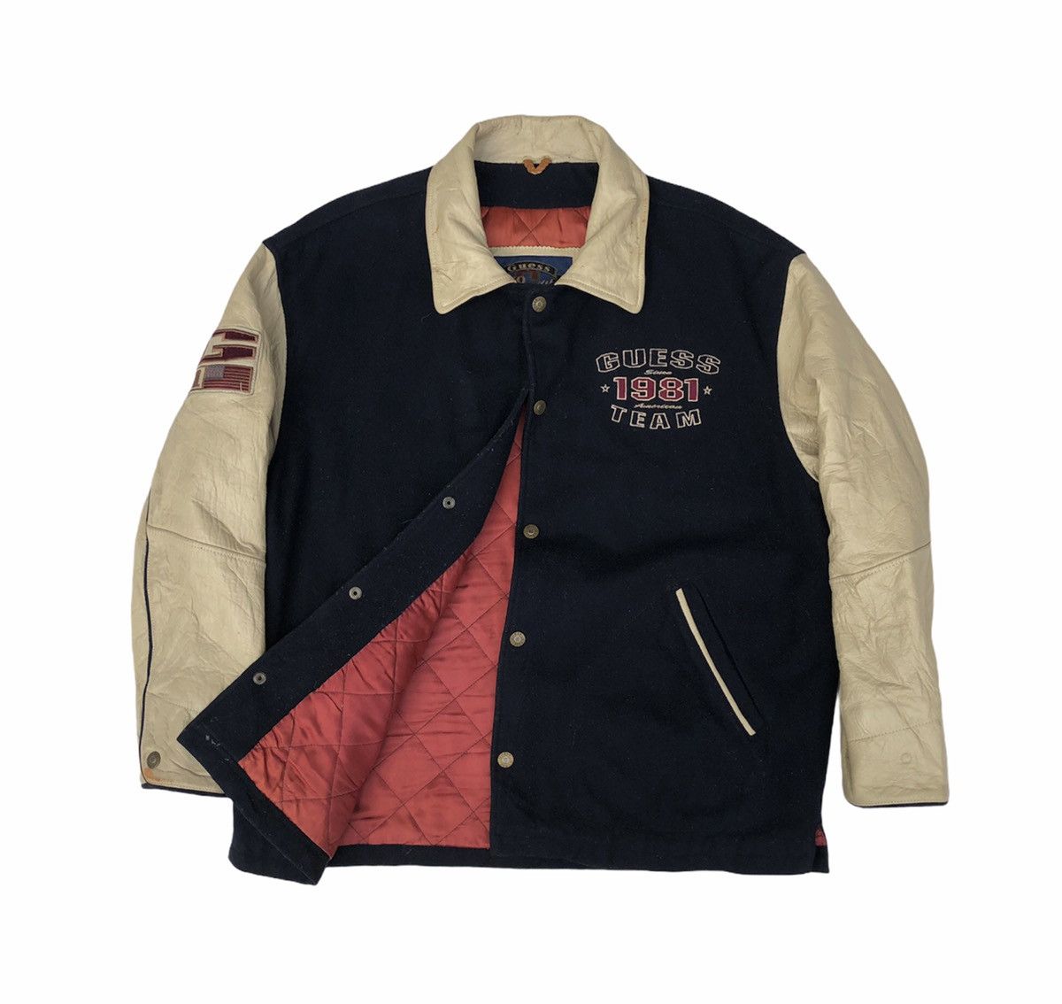 Guess Vintage Guess Legendary Varsity American Team Size US L / EU 52-54 / 3 - 2 Thumbnail