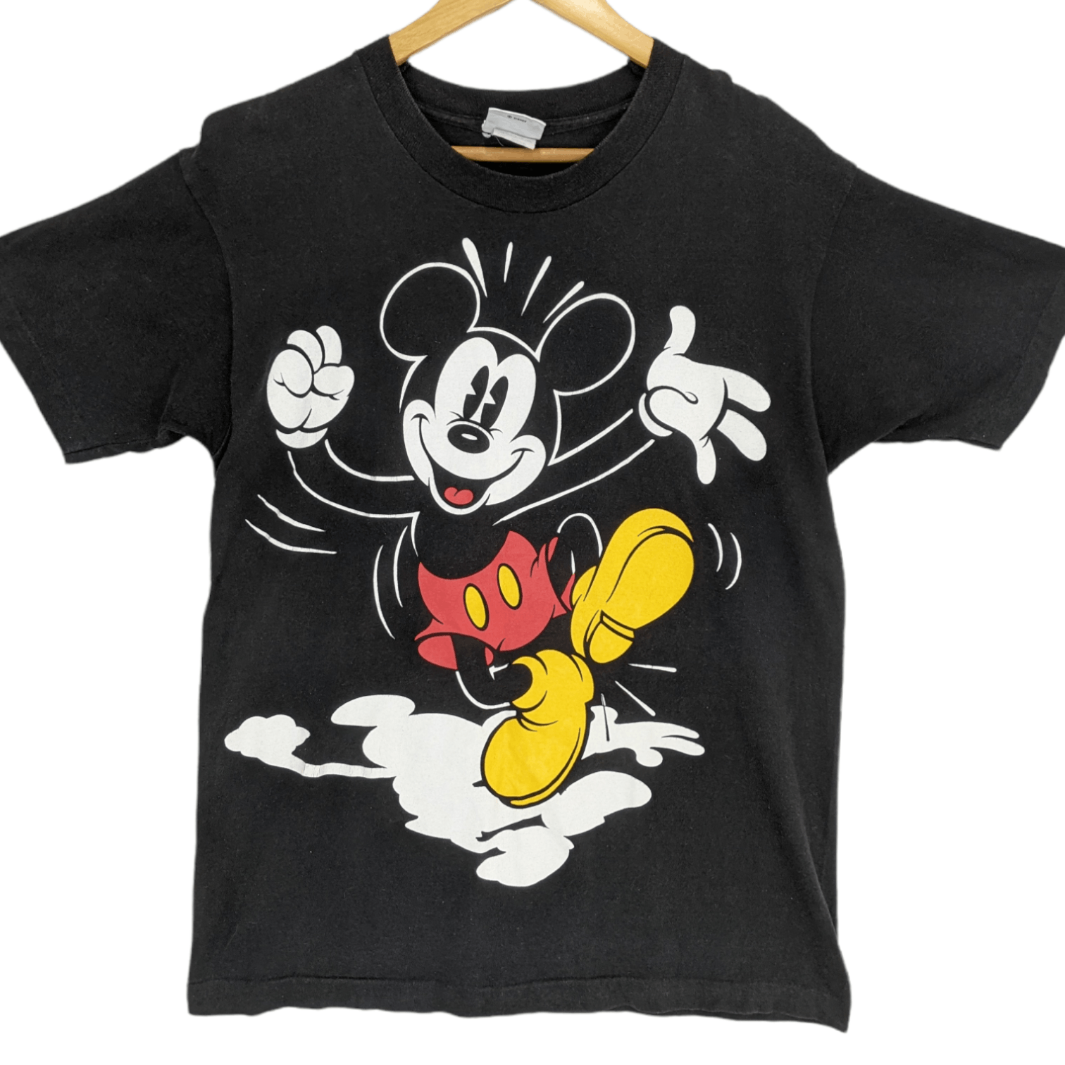 Disney Vintage 80's MICKEY MOUSE Disney Cartoon Full Print T-Shirt Size US M / EU 48-50 / 2 - 2 Thumbnail