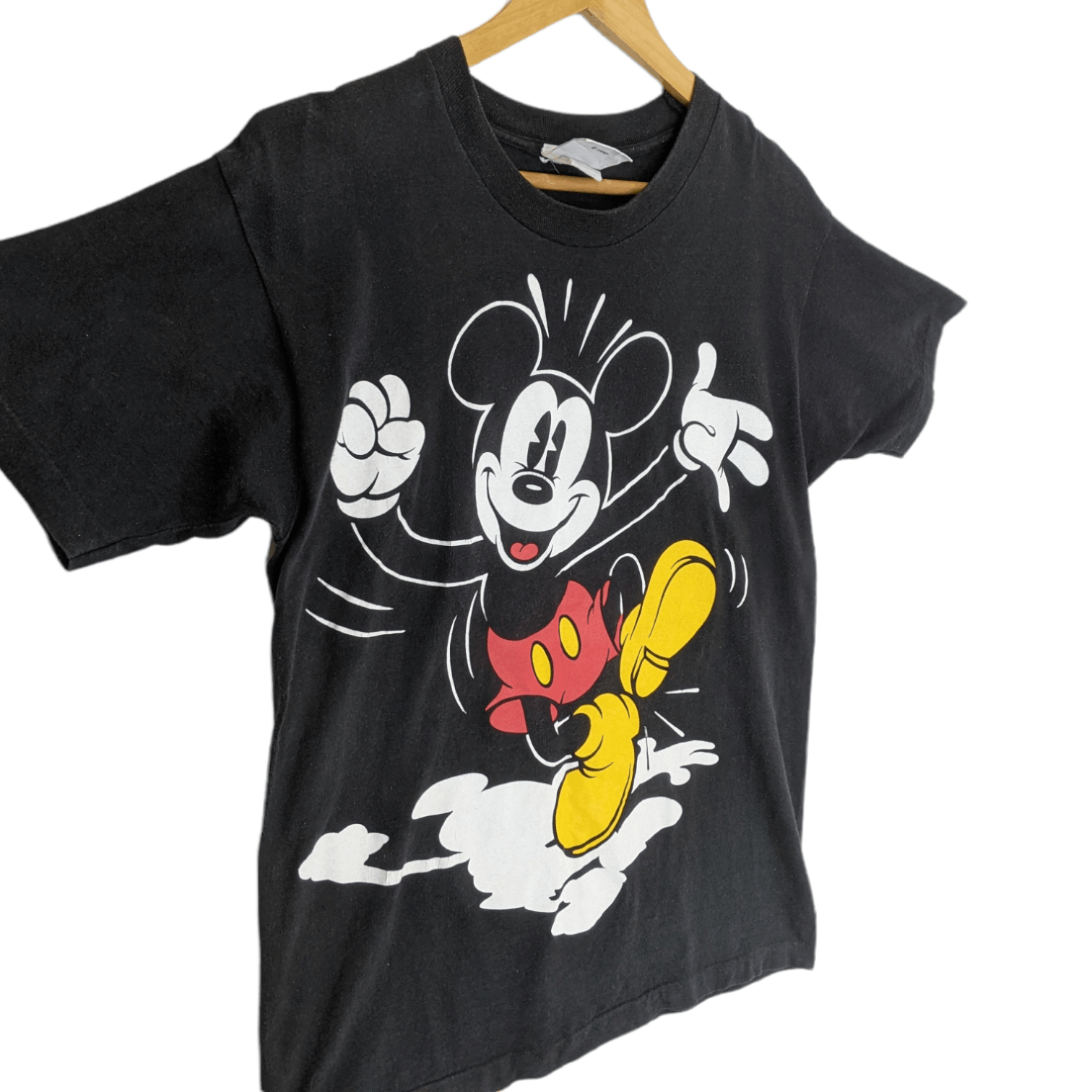 Disney Vintage 80's MICKEY MOUSE Disney Cartoon Full Print T-Shirt Size US M / EU 48-50 / 2 - 3 Thumbnail