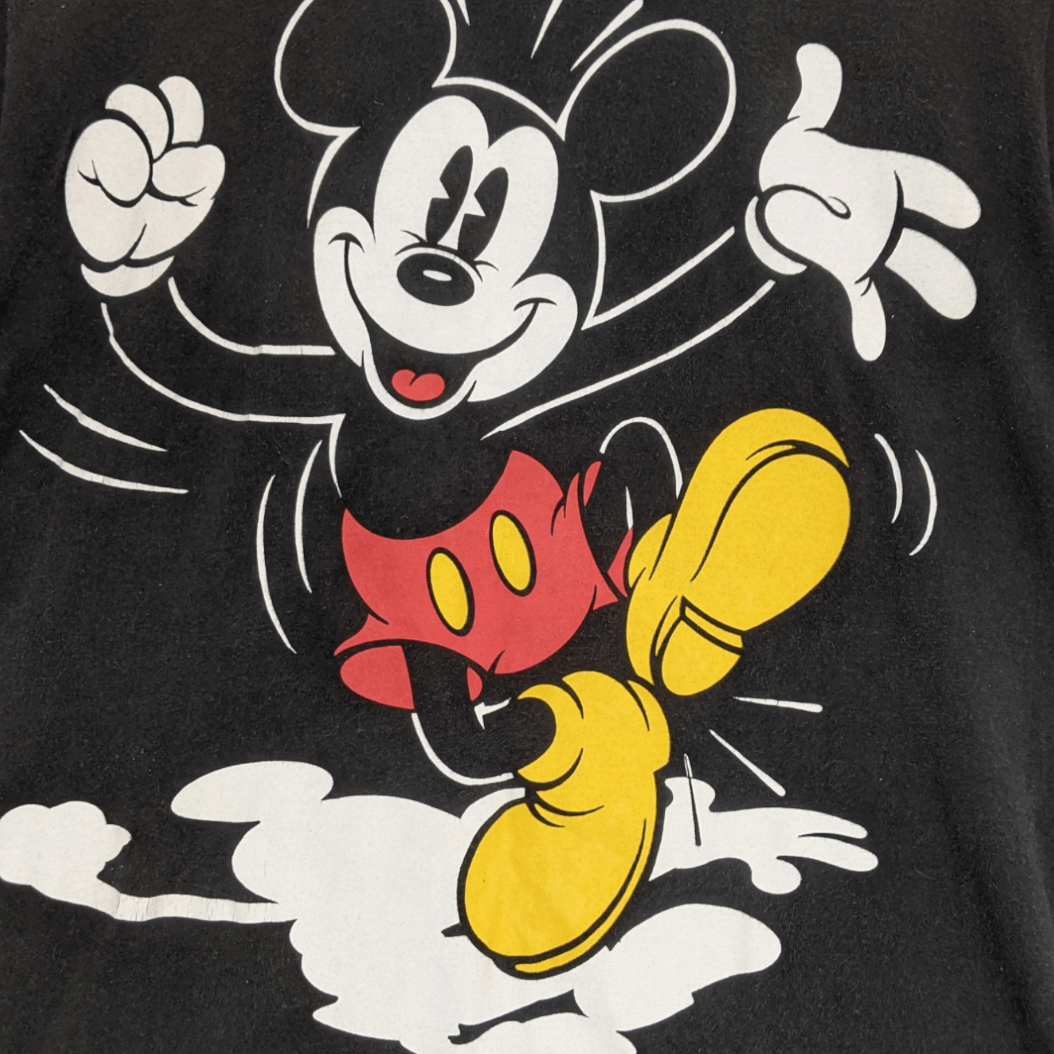 Disney Vintage 80's MICKEY MOUSE Disney Cartoon Full Print T-Shirt Size US M / EU 48-50 / 2 - 4 Thumbnail