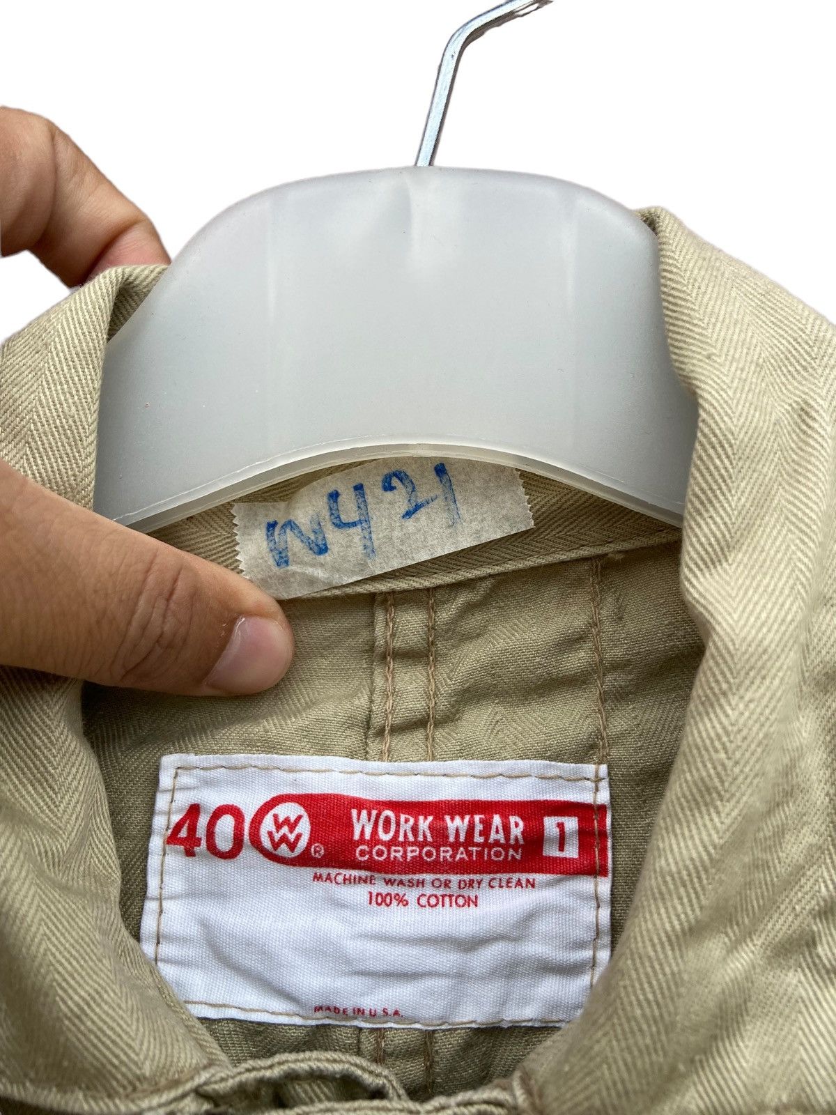 Japanese Brand Workwear Corporation Overalls Size US L / EU 52-54 / 3 - 5 Thumbnail