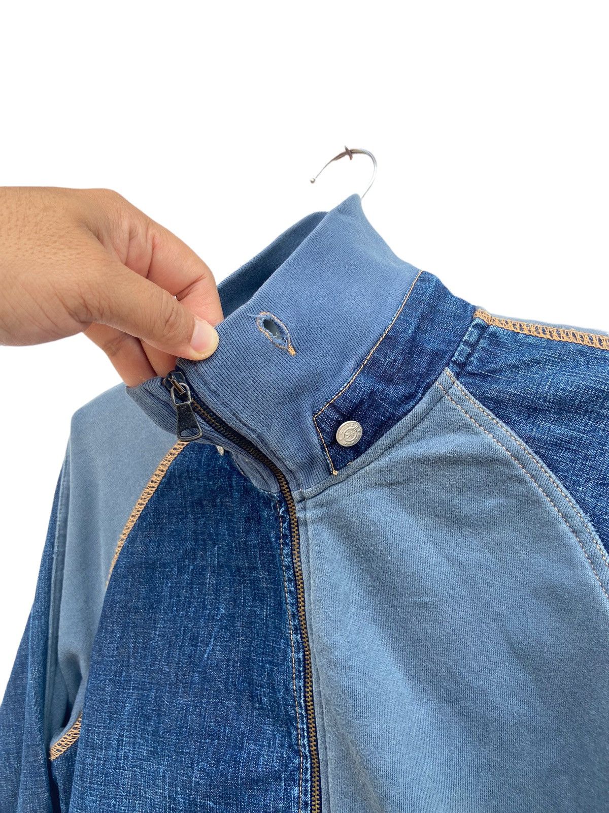 Michiko Koshino London Vintage Yen Jeans Denim Jacket Size US M / EU 48-50 / 2 - 10 Thumbnail