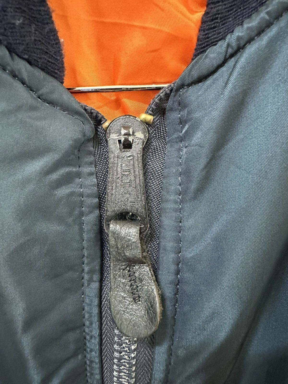 Alpha Industries × Vintage Vintage 90’s MA-1 Bomber Jacket Alpha Industries Made In USA Size US L / EU 52-54 / 3 - 7 Thumbnail