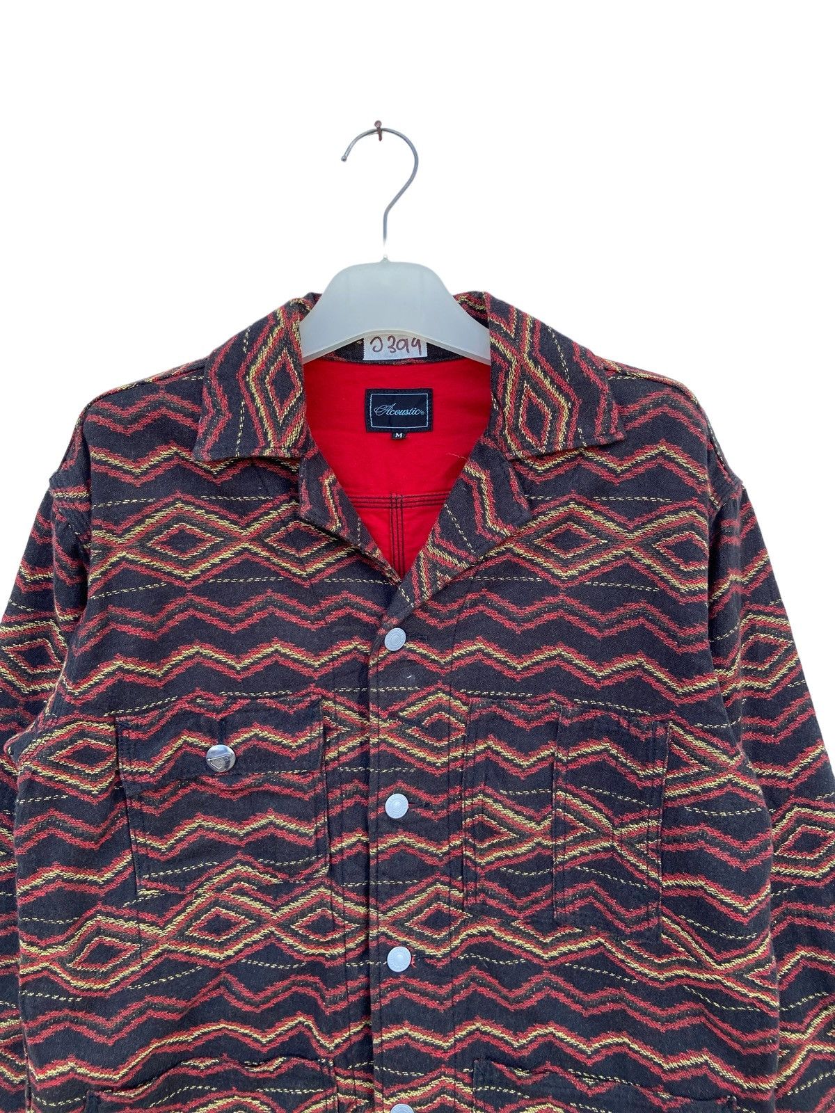 Japanese Brand Acoustic Made In Japan Aztec Chimayo Style Worker Jacket Size US M / EU 48-50 / 2 - 3 Thumbnail