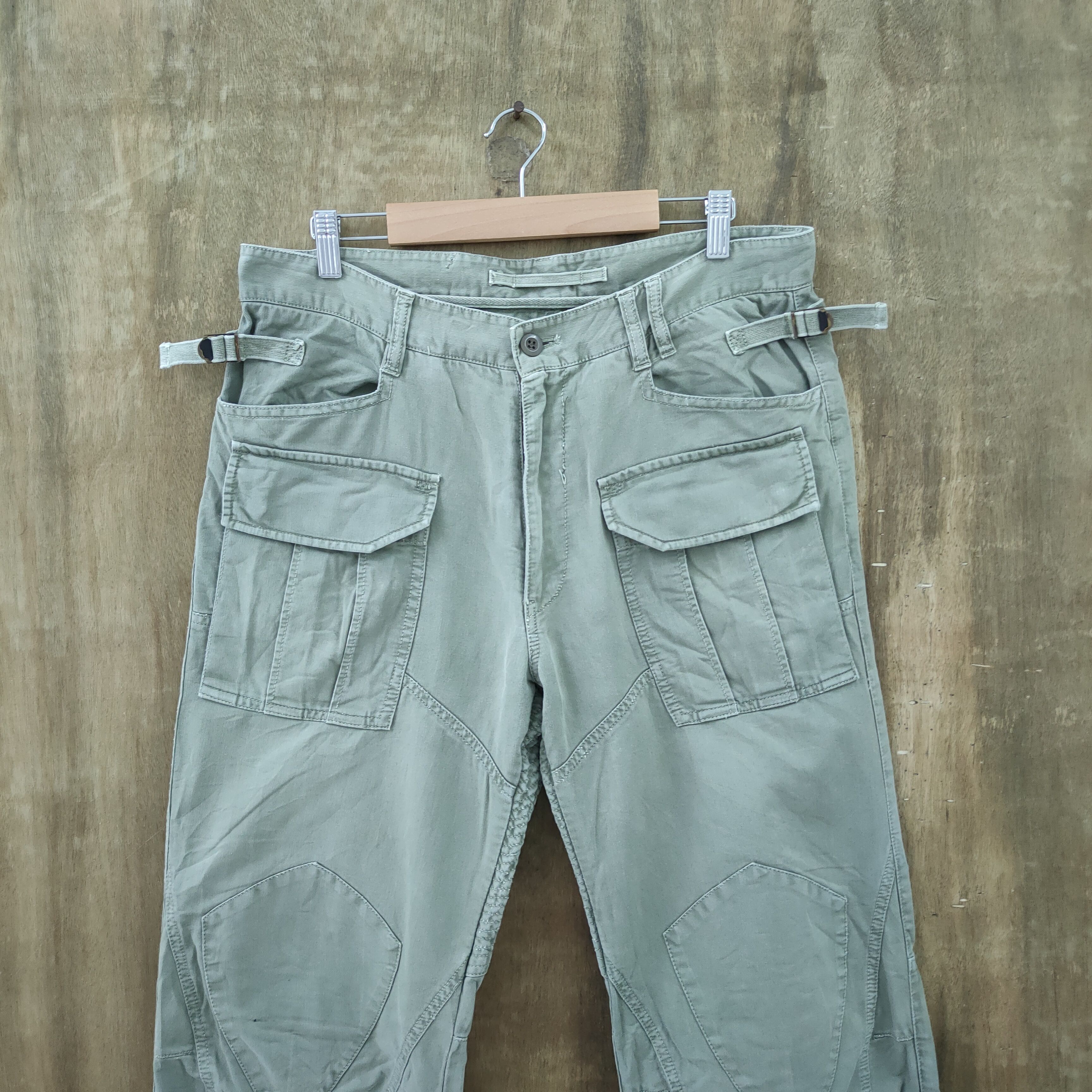 Avirex AVIREX DOUBLE KNEE CARGO PANTS MULTIPOCKET TACTICAL Size US 34 / EU 50 - 2 Thumbnail
