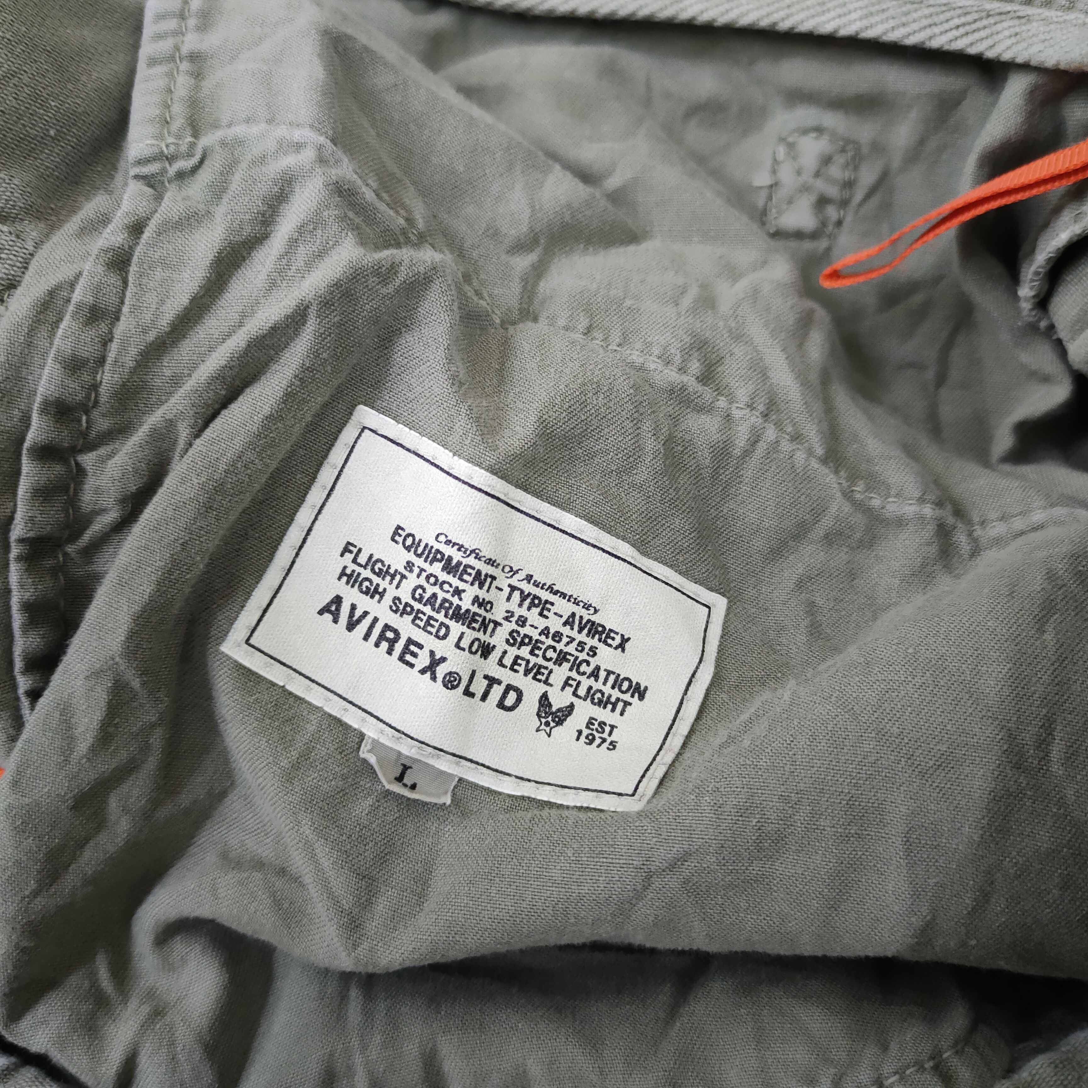 Avirex AVIREX DOUBLE KNEE CARGO PANTS MULTIPOCKET TACTICAL Size US 34 / EU 50 - 15 Thumbnail