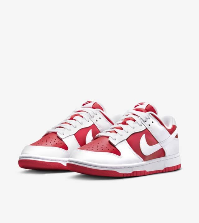 Nike Nike Dunk Low Championship Red Size US 10 / EU 43 - 1 Thumbnail