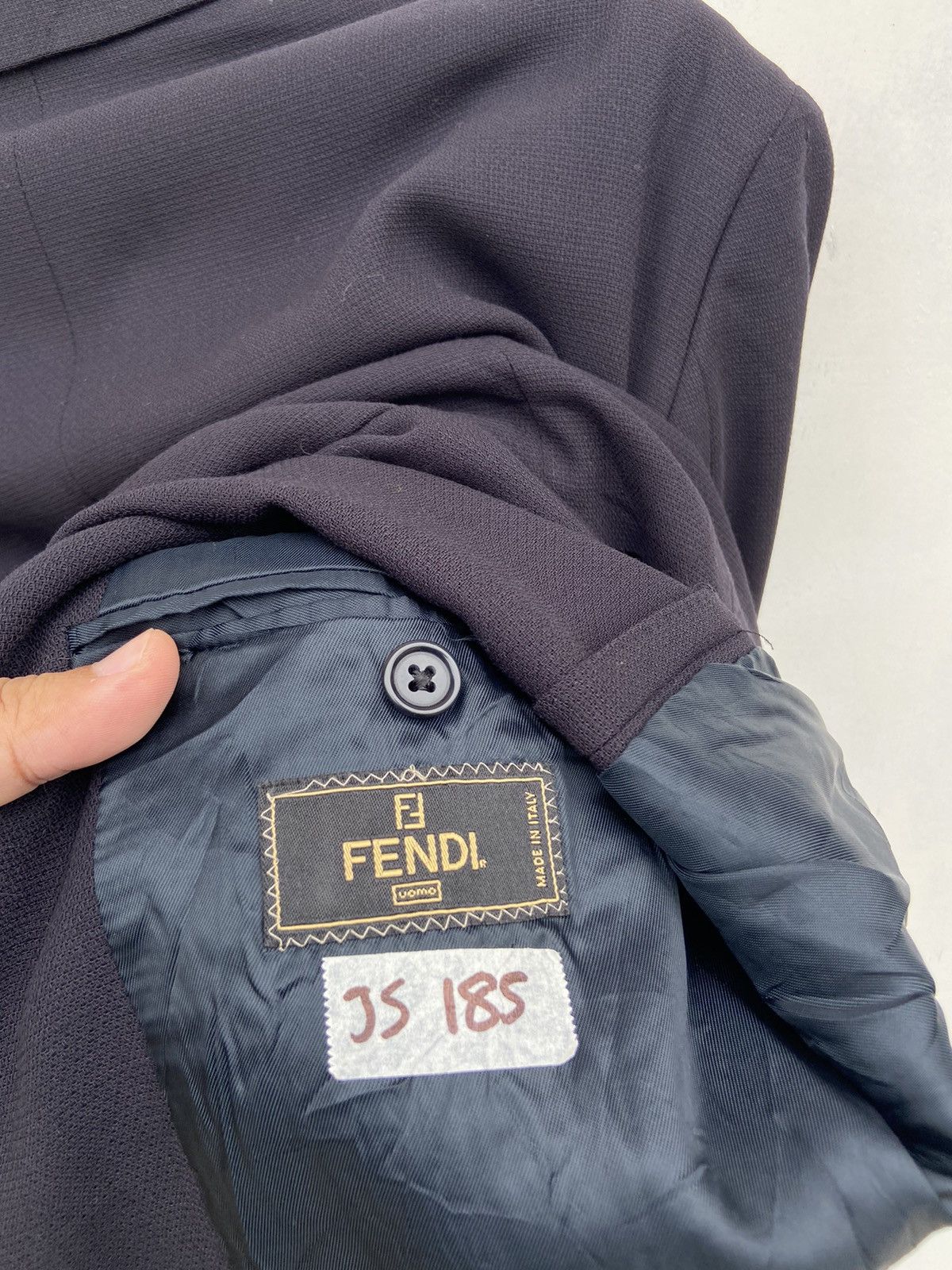 Fendi Authentic Fendi Single Breast Blazer Jakcet Size 42R - 4 Thumbnail