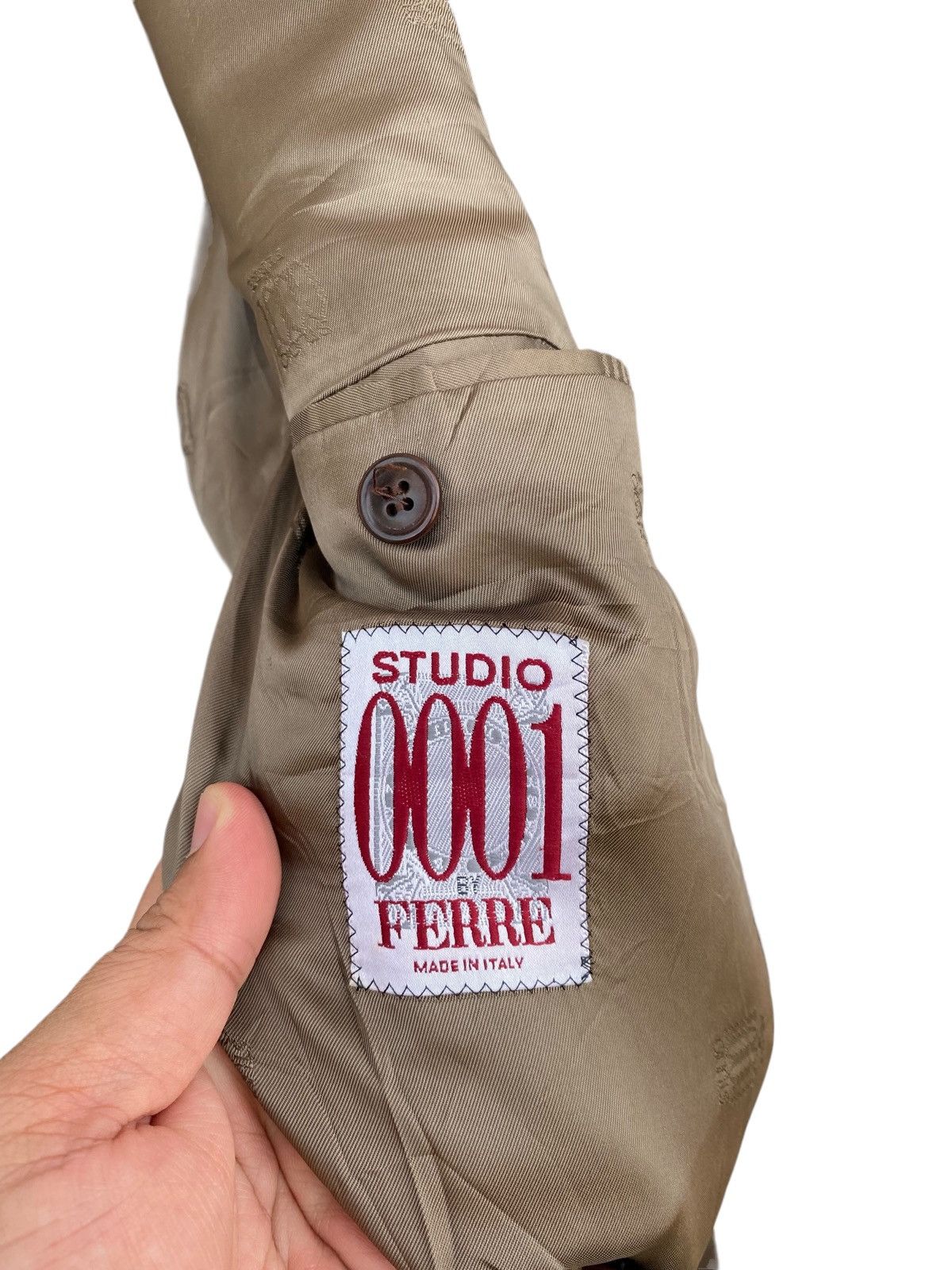 Ferre Ferre Studio Overcoat Parka Jacket Size US L / EU 52-54 / 3 - 7 Thumbnail